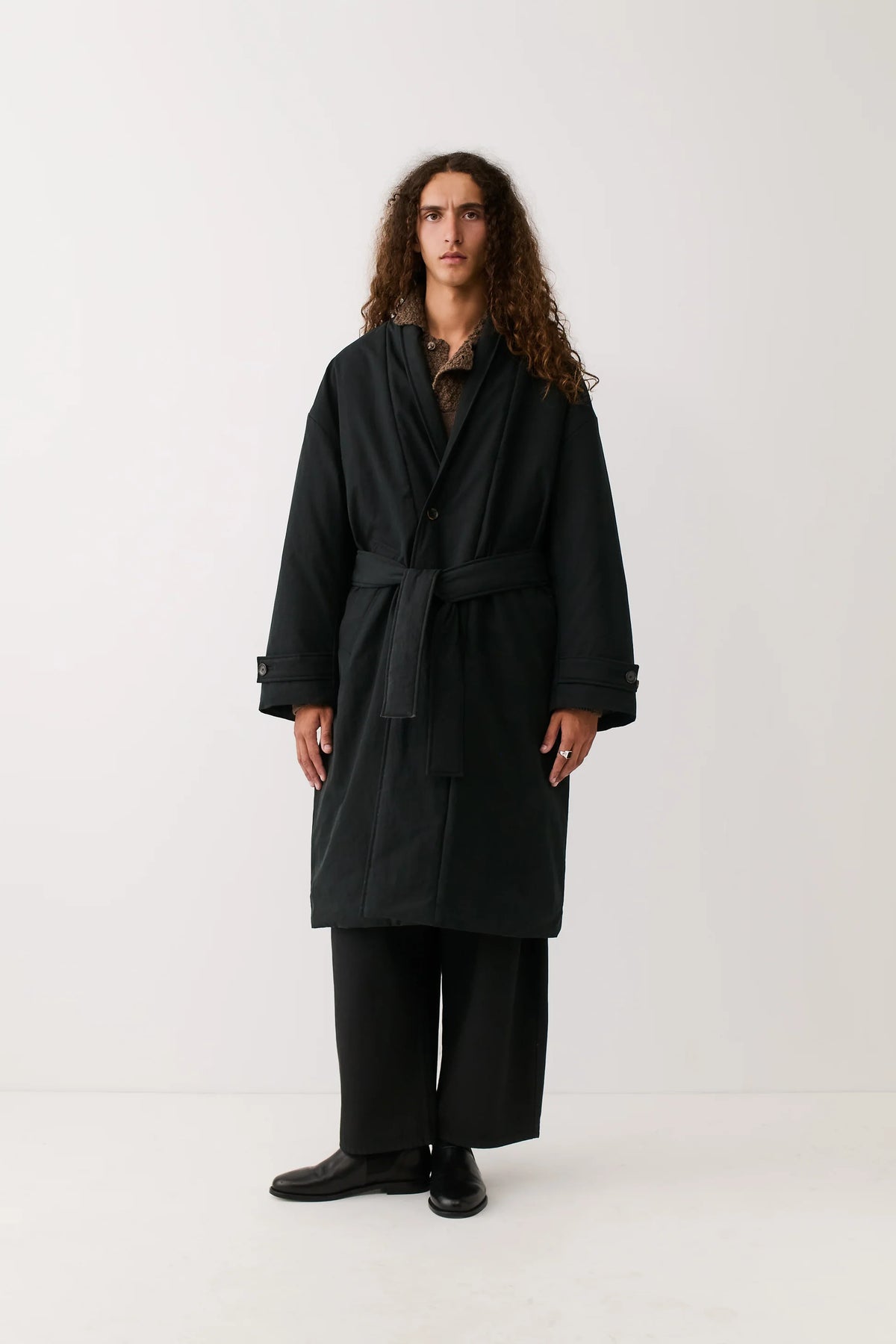 Jaca Coat Basque Black