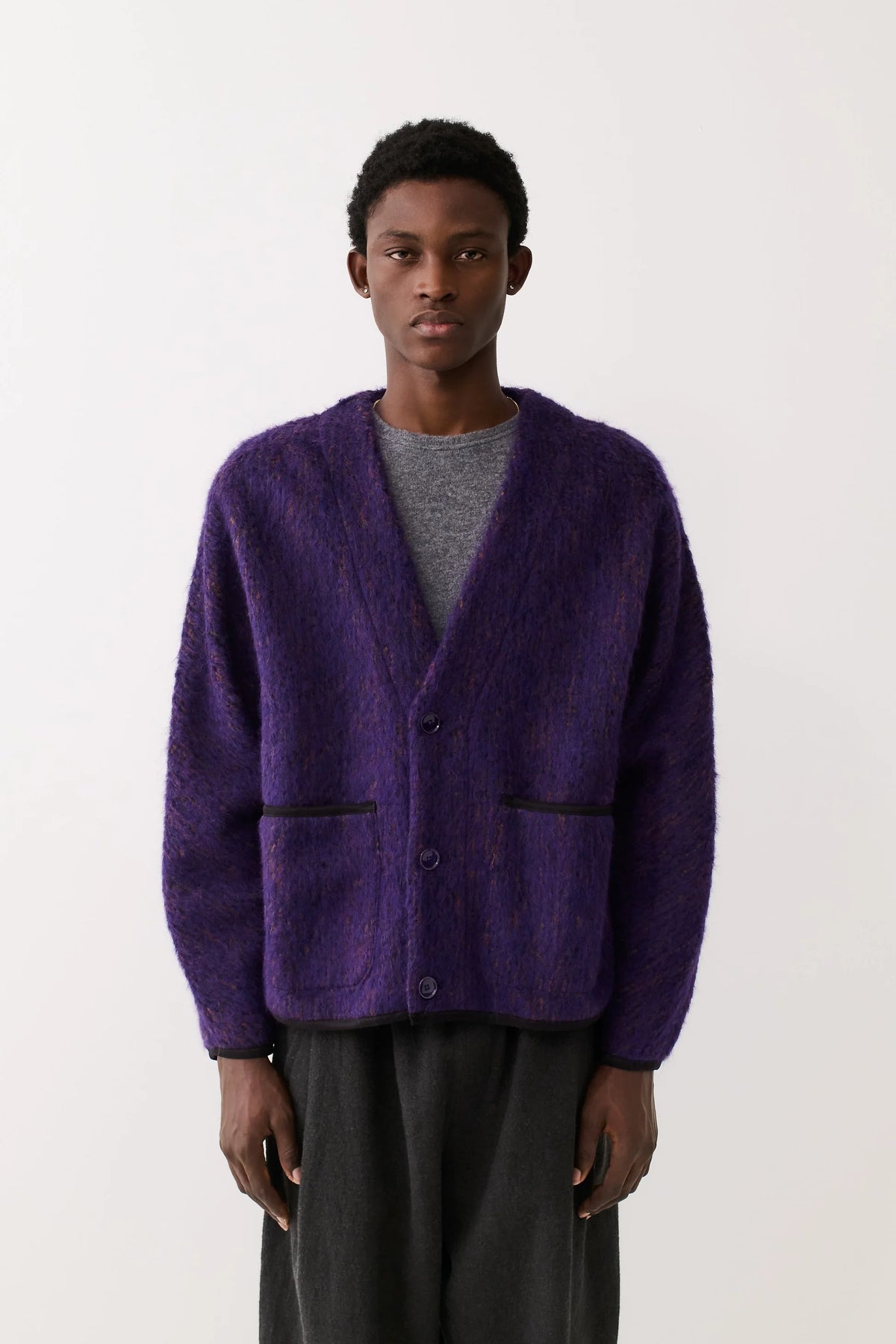 Kaan Cardigan Fuzzy Violet_1