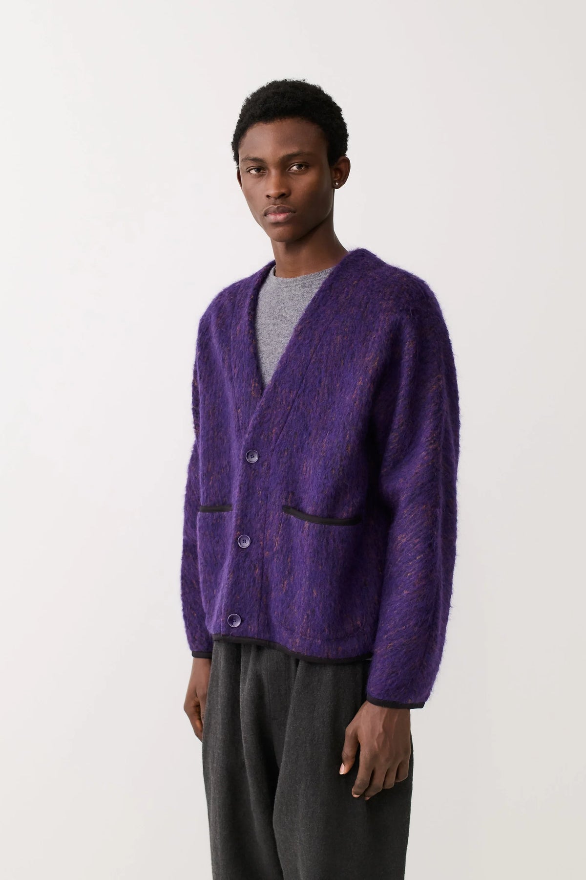 Kaan Cardigan Fuzzy Violet_2