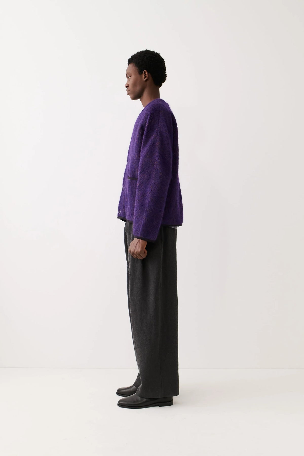 Kaan Cardigan Fuzzy Violet_3