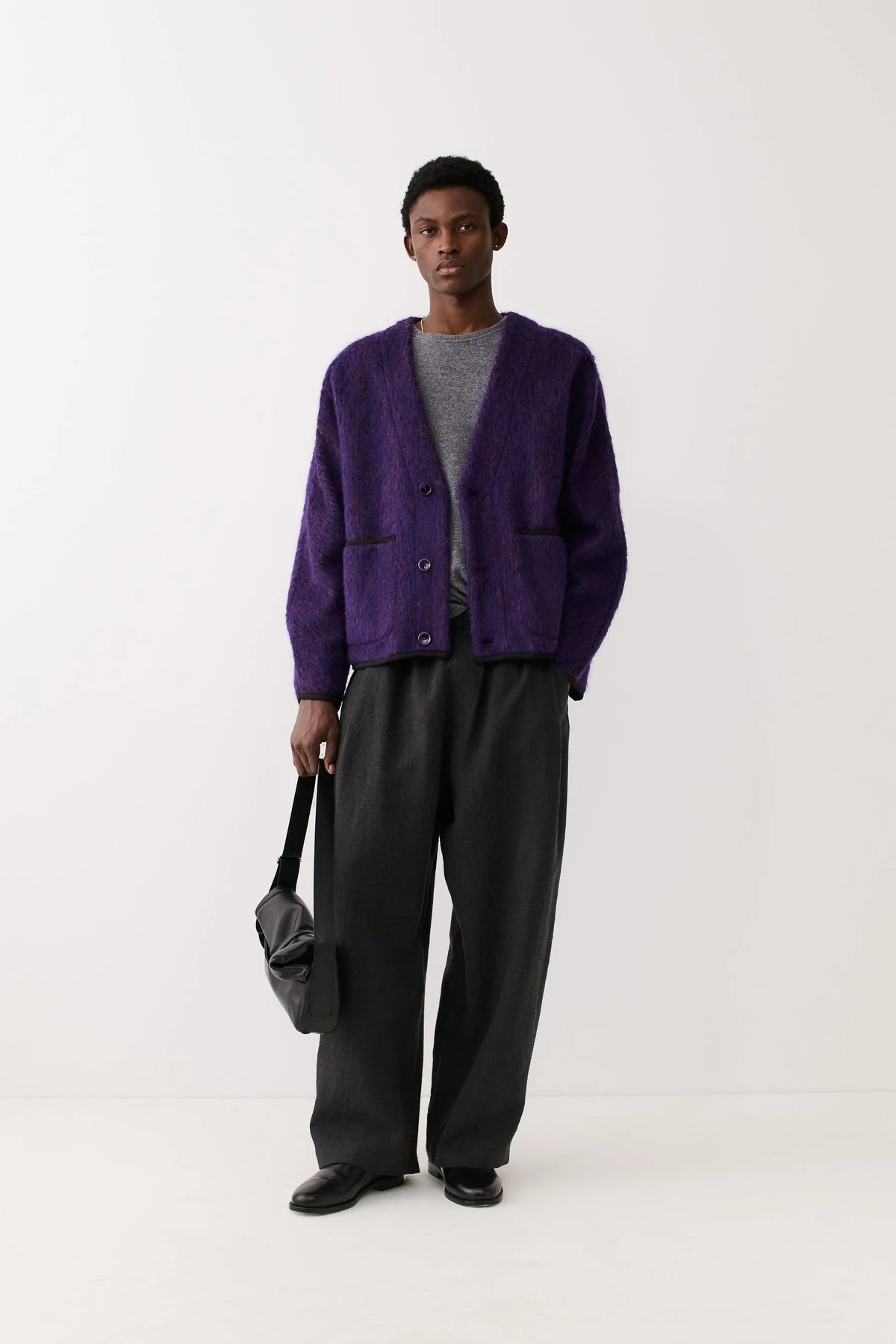 Kaan Cardigan Fuzzy Violet_6
