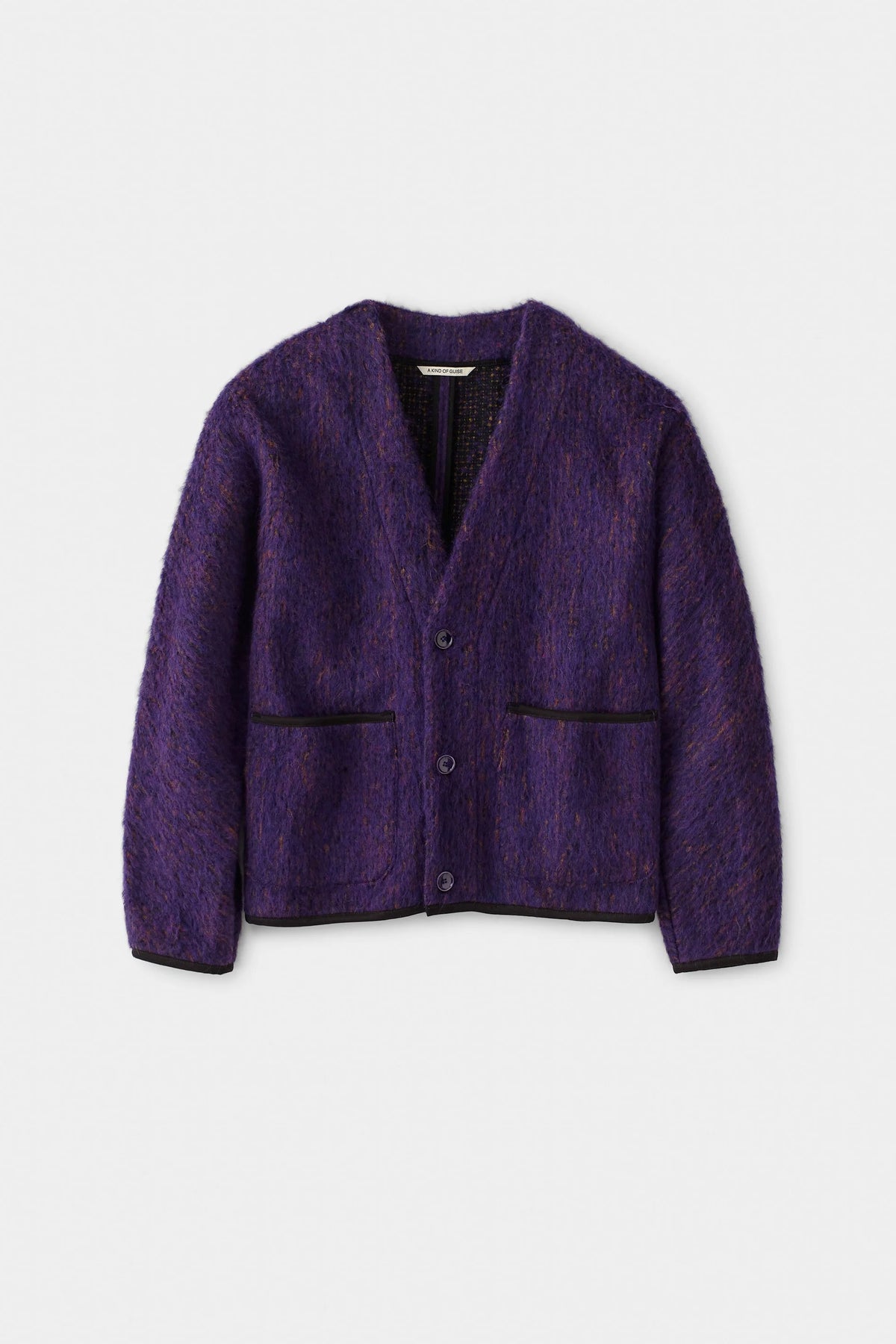 Kaan Cardigan Fuzzy Violet_8