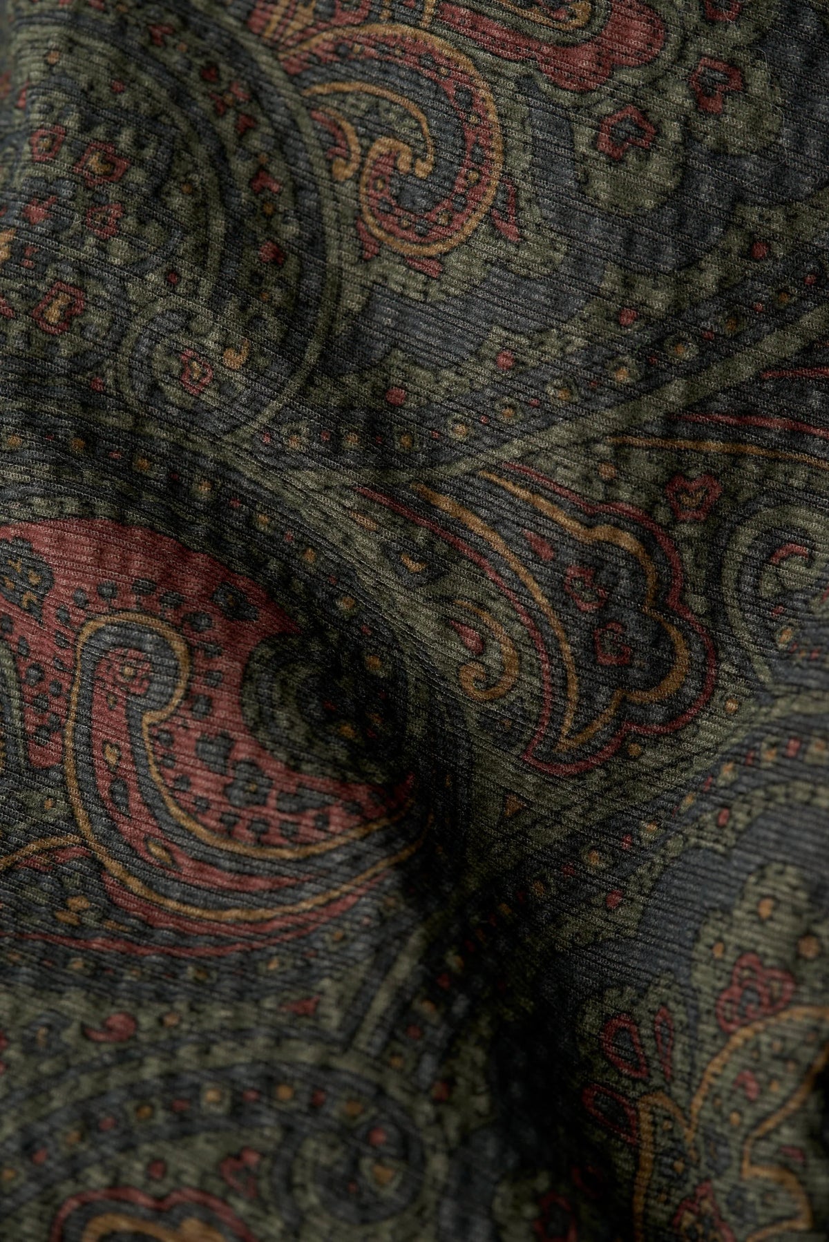 Marani Overshirt Moss Paisley_8