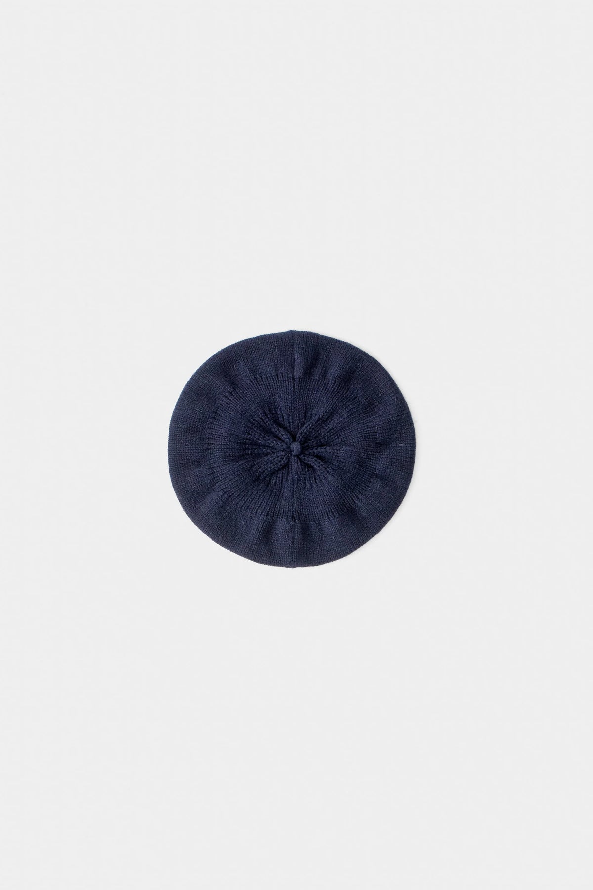 Prado Knitted Beret Antique Navy_5