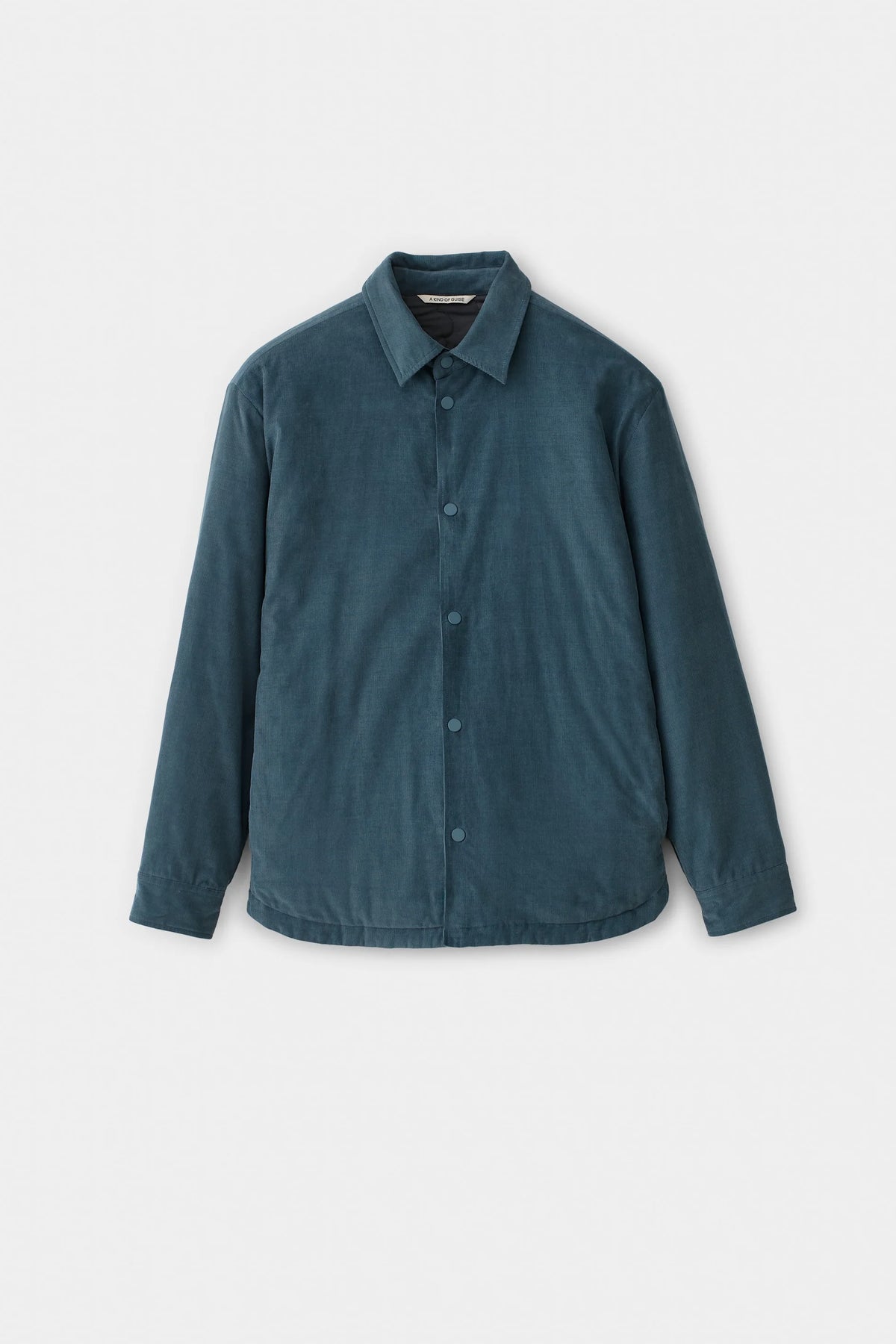 Olkay Quilted Overshirt Sea Corduroy_9