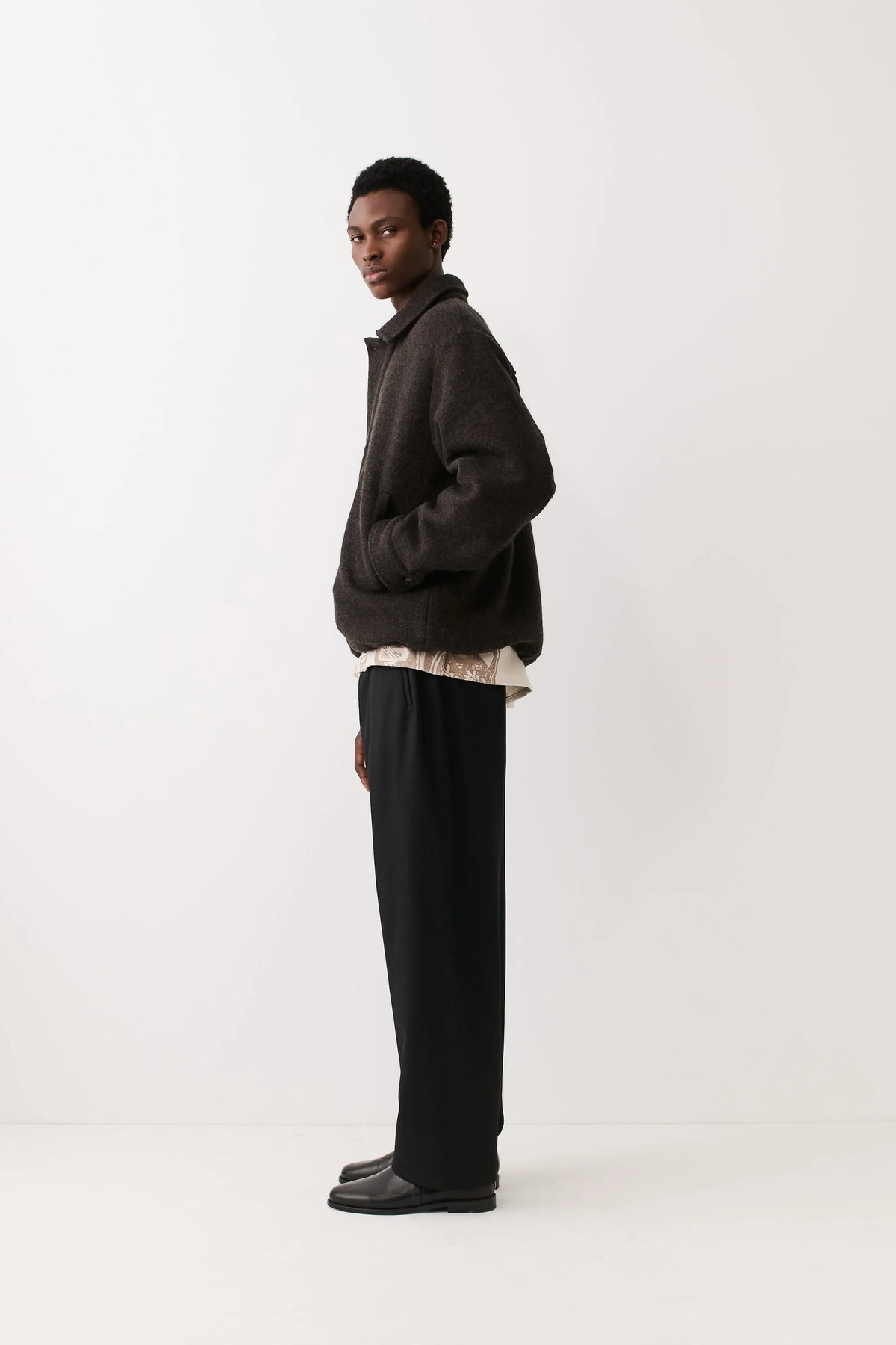 Plan Pullover Jacket Dark Oak Loden