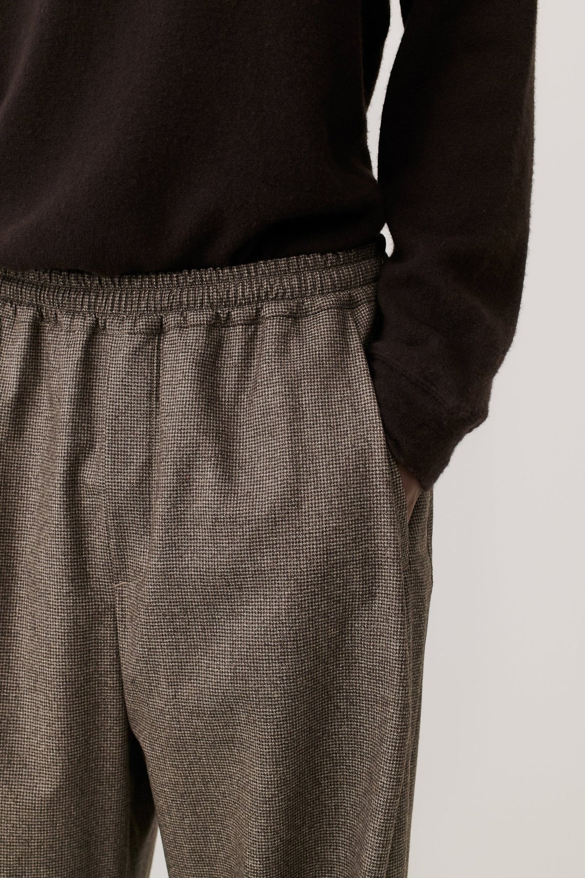 Wewa Wide Trousers Dirty Houndstooth_4