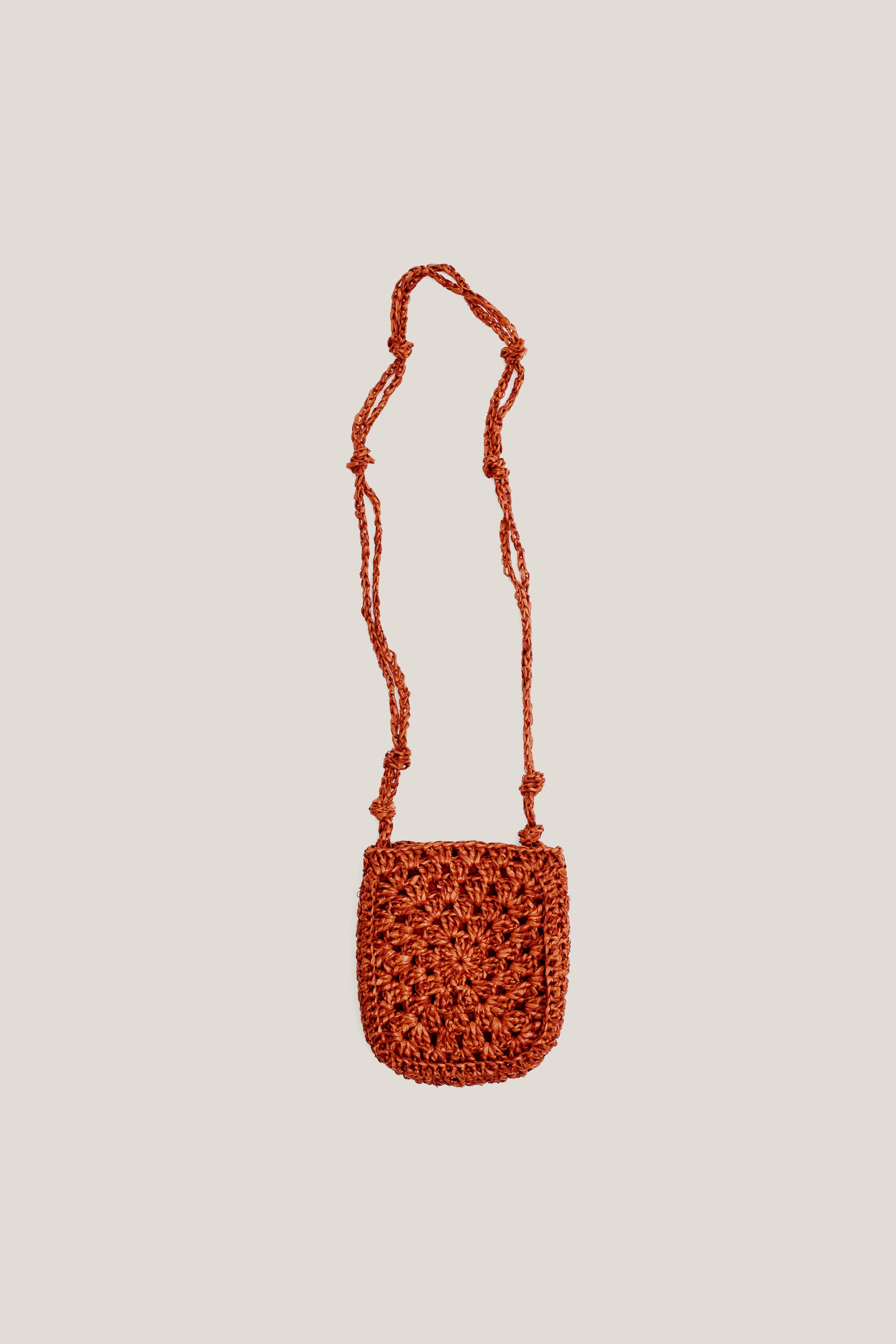 Bala Crochet Bag Red Onion