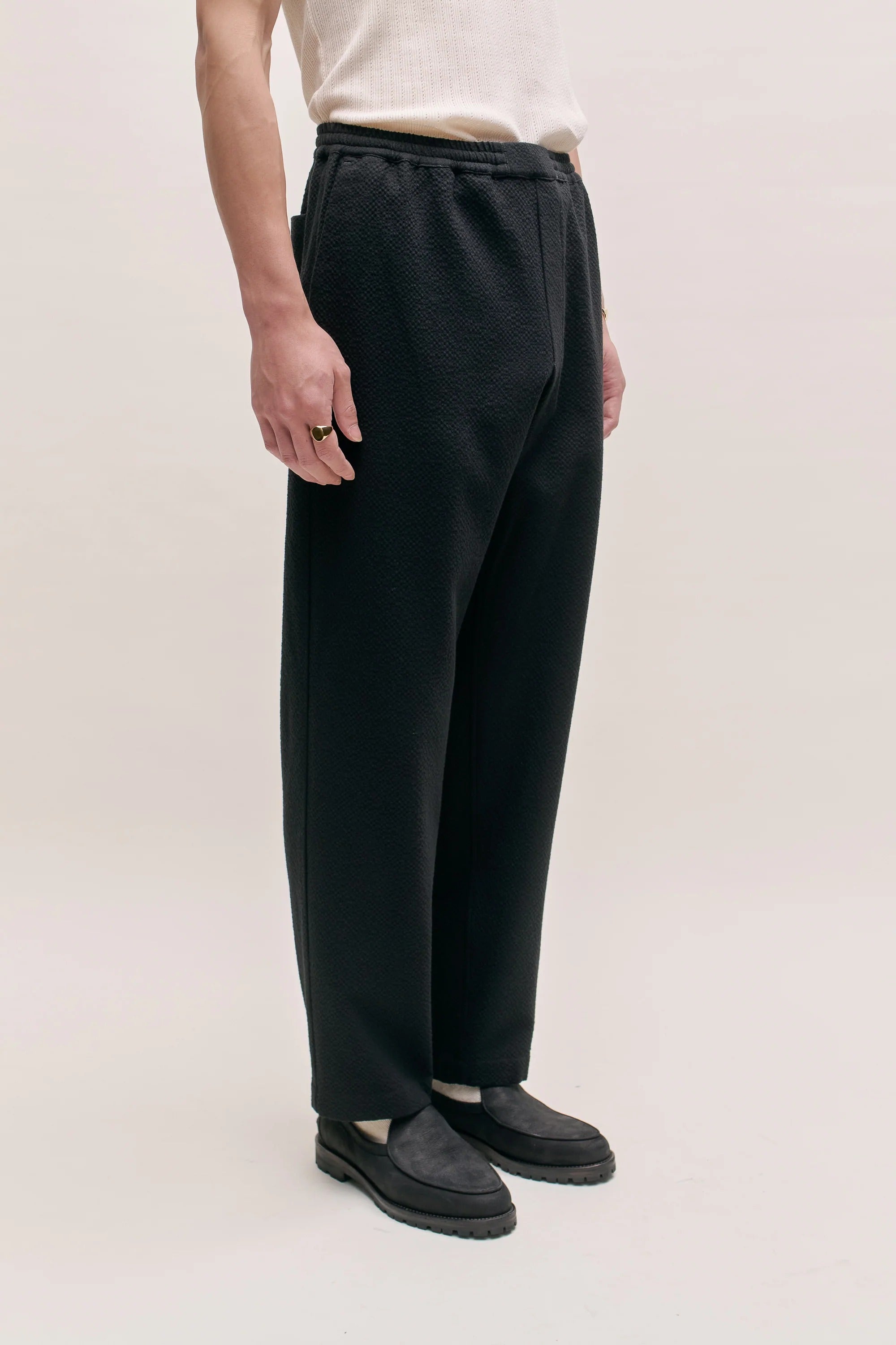 Banasa Pants Structured Black