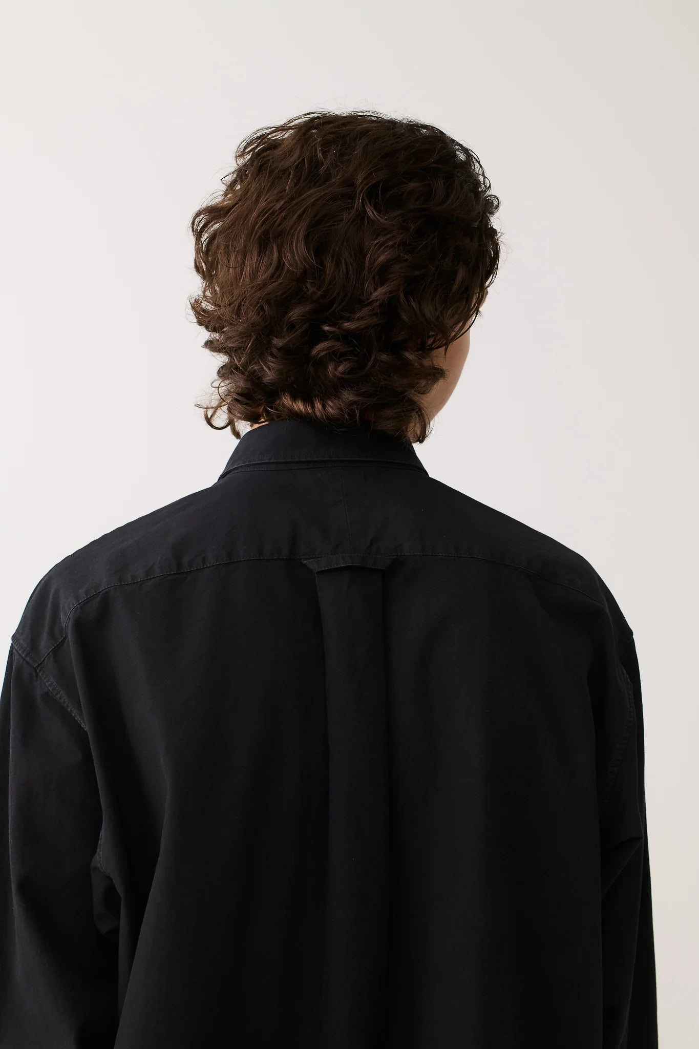 Banita Button Down Shirt Black Cosmos_4