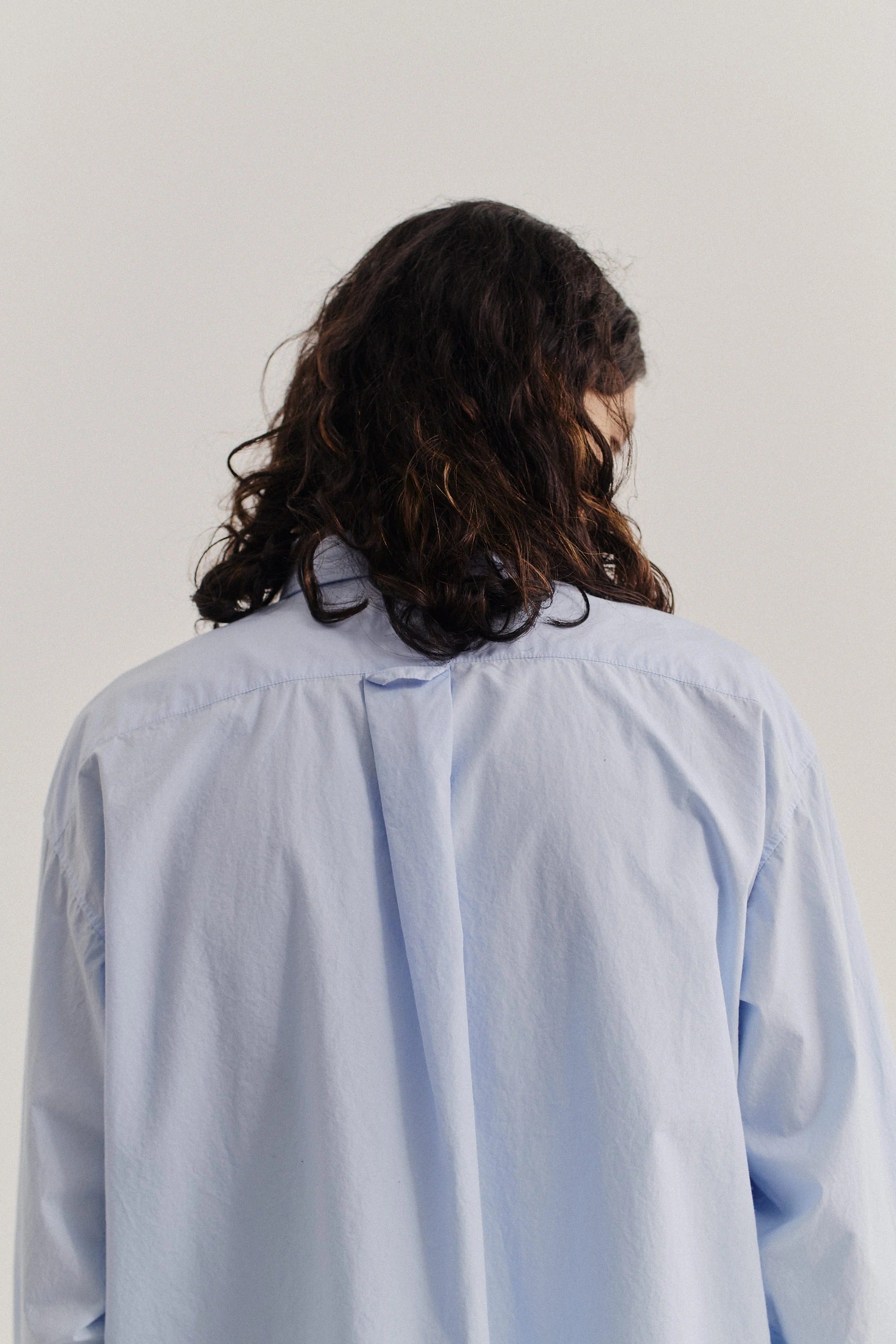 Banita Button Down Shirt Cluster Washed Blue_4