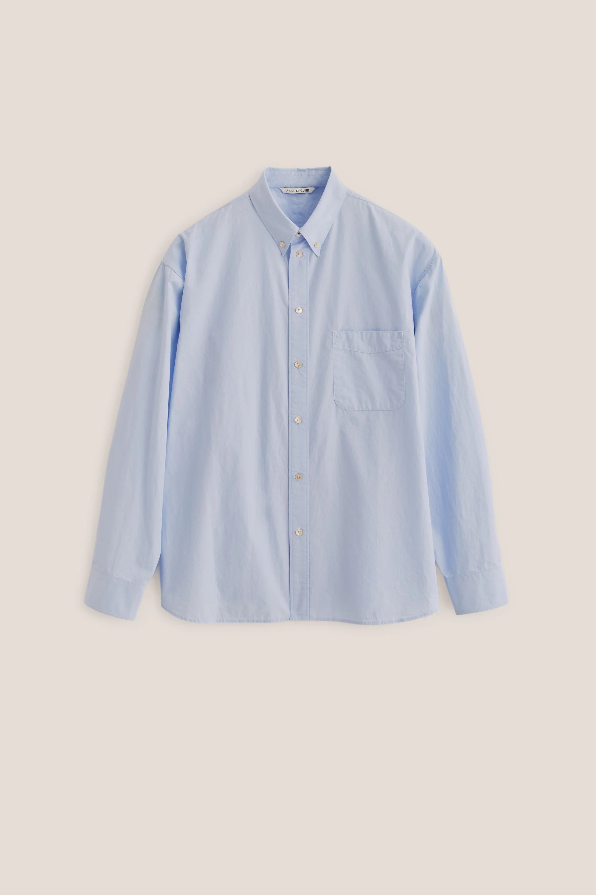 Banita Button Down Shirt Cluster Washed Blue_5