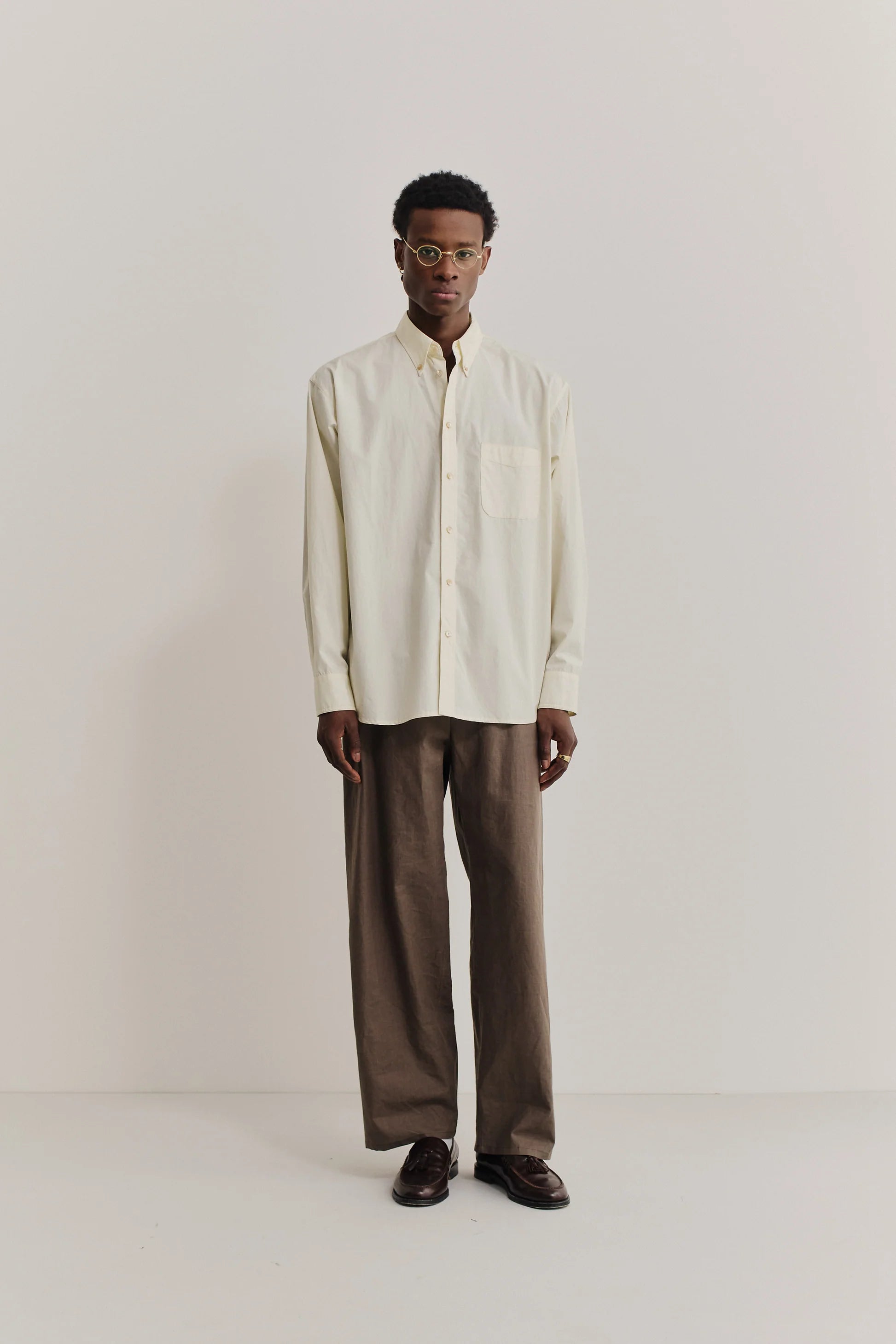 Banita Button Down Shirt Washed Cotton_2