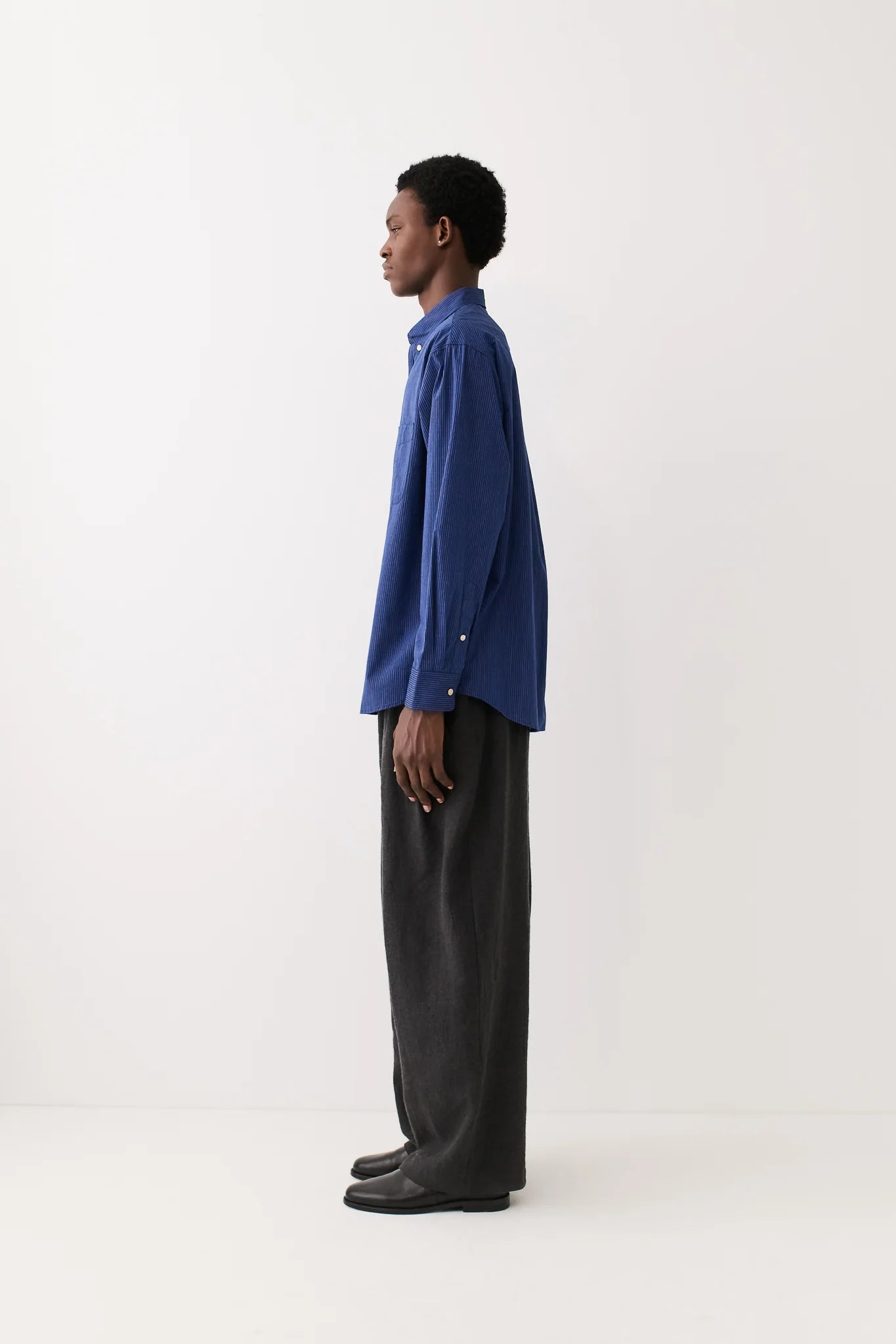 Banita Button Down Shirt Waterfall Stripe_3