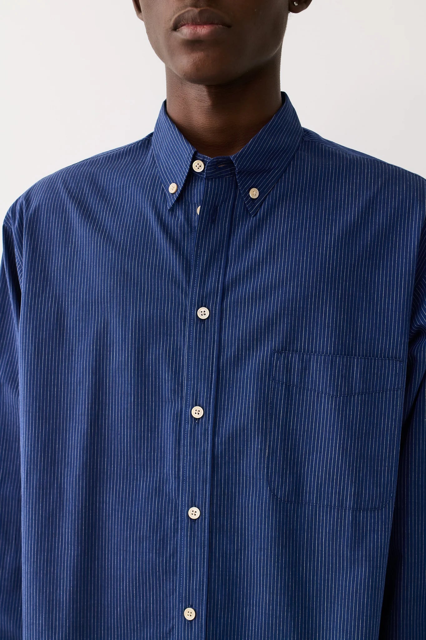 Banita Button Down Shirt Waterfall Stripe_4