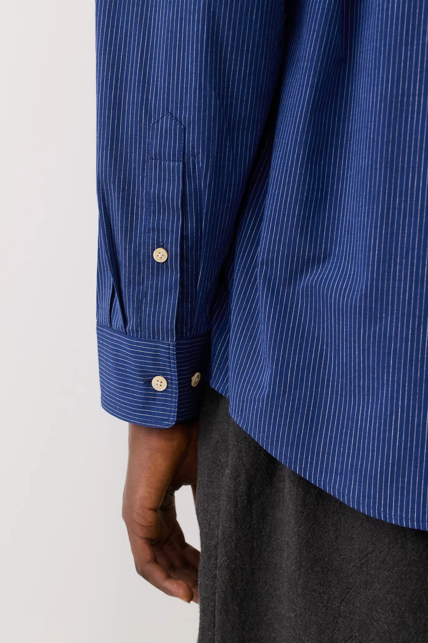 Banita Button Down Shirt Waterfall Stripe_6