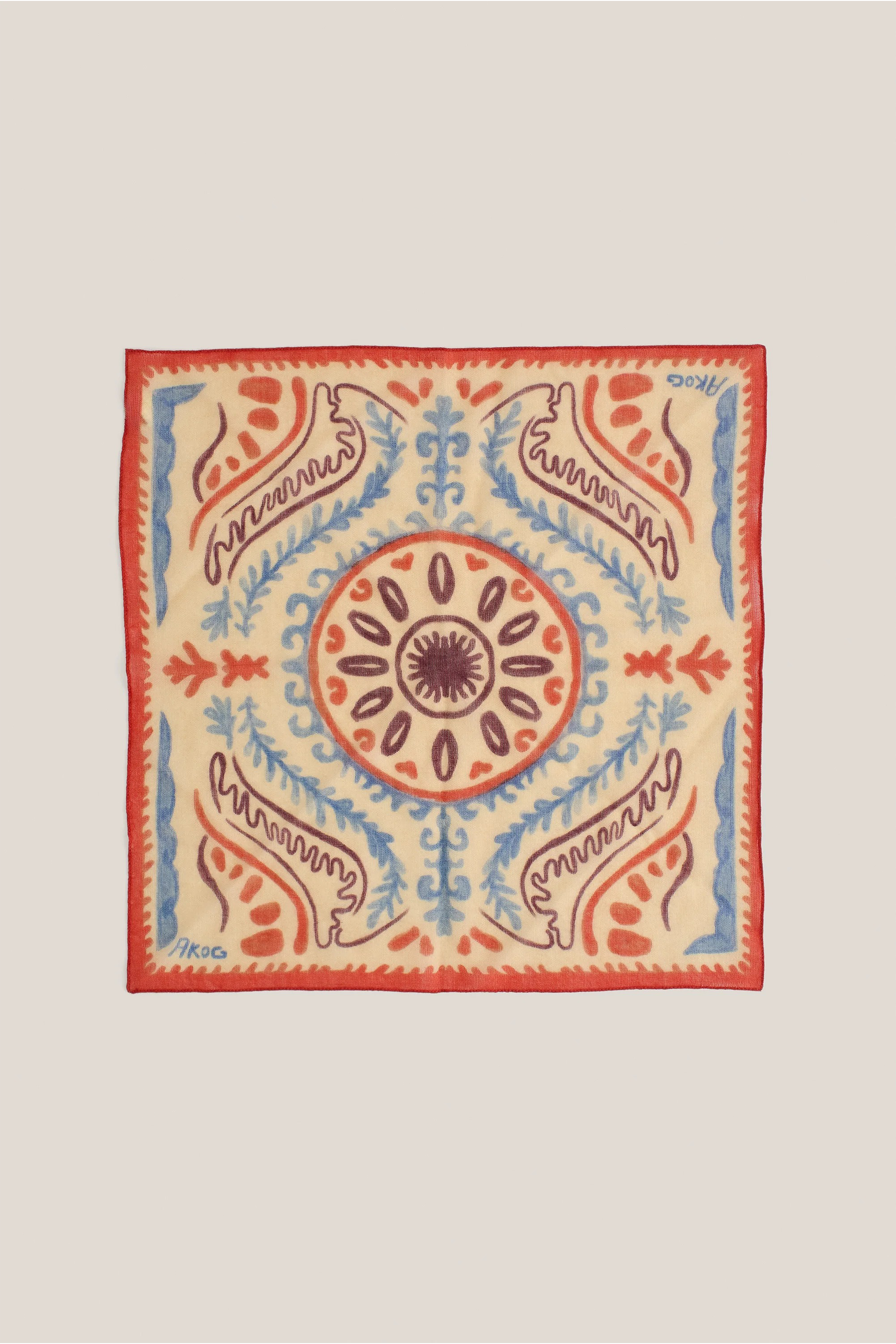 Bora Wool Bandana Sunset Khee_1