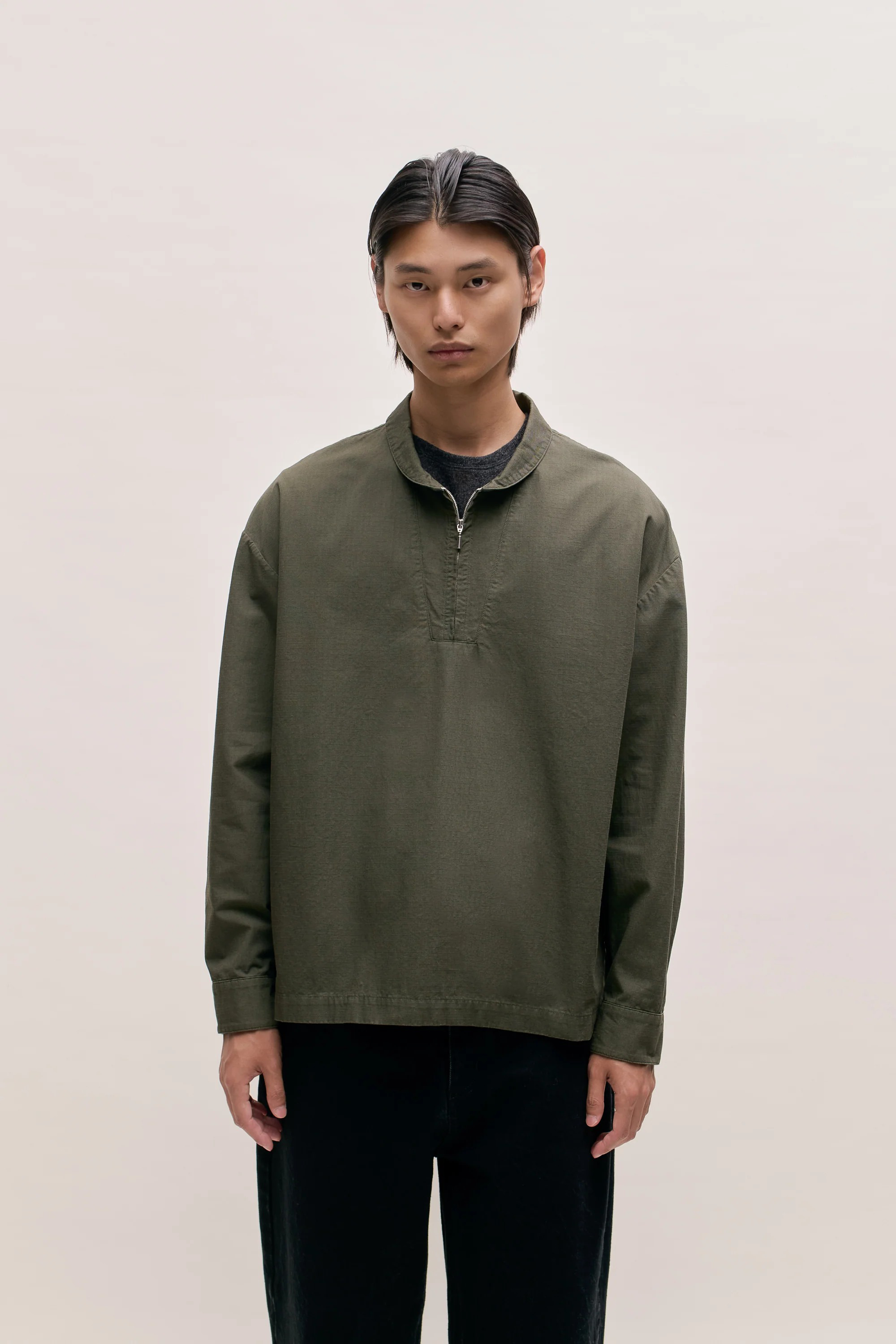 Chao Fishermens Shirt Dark Woods Green_1
