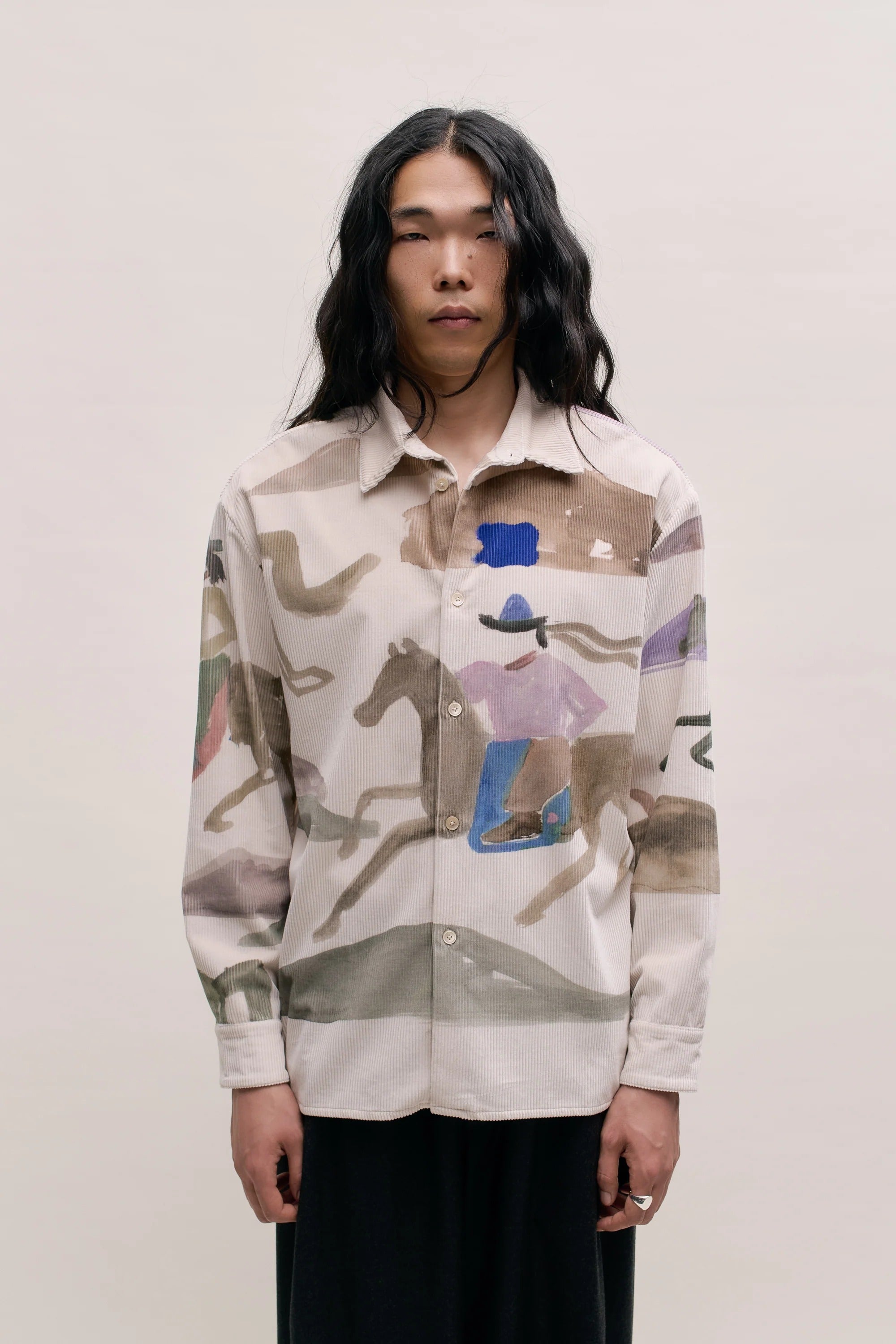 Derbin Shirt Running Horses_1