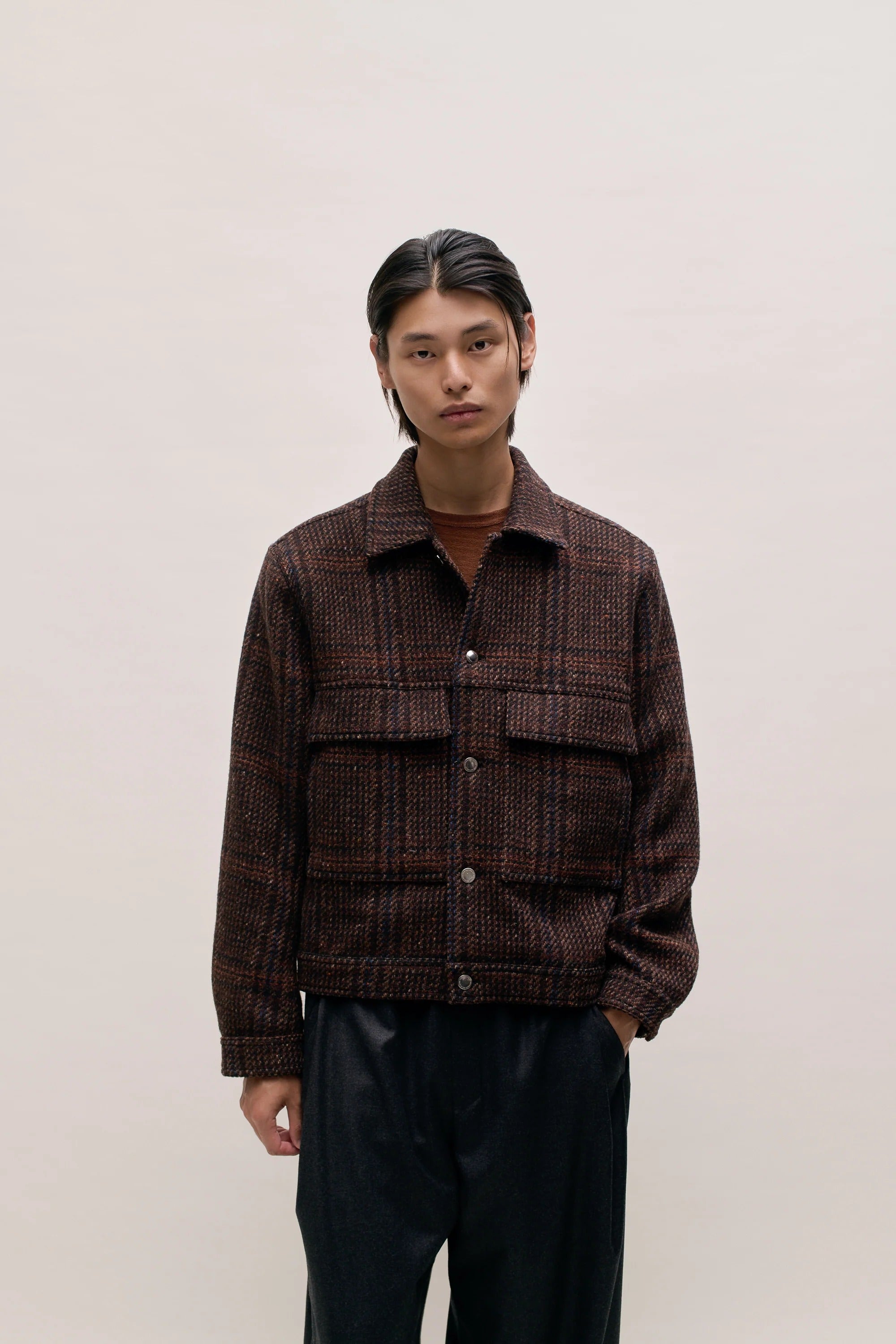 Dragan Wool Jacket Autumn Follage