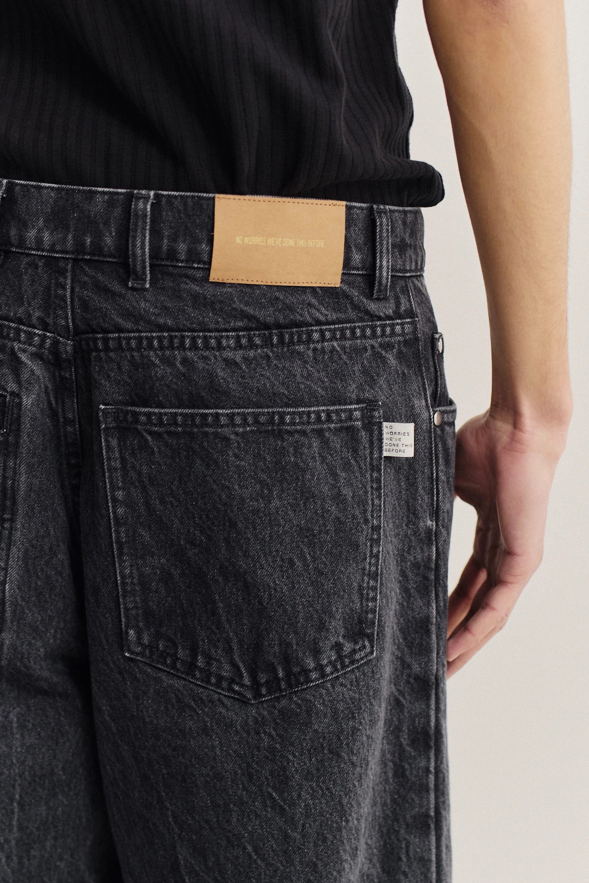 Duma Pleated Denim Grey Denim_4