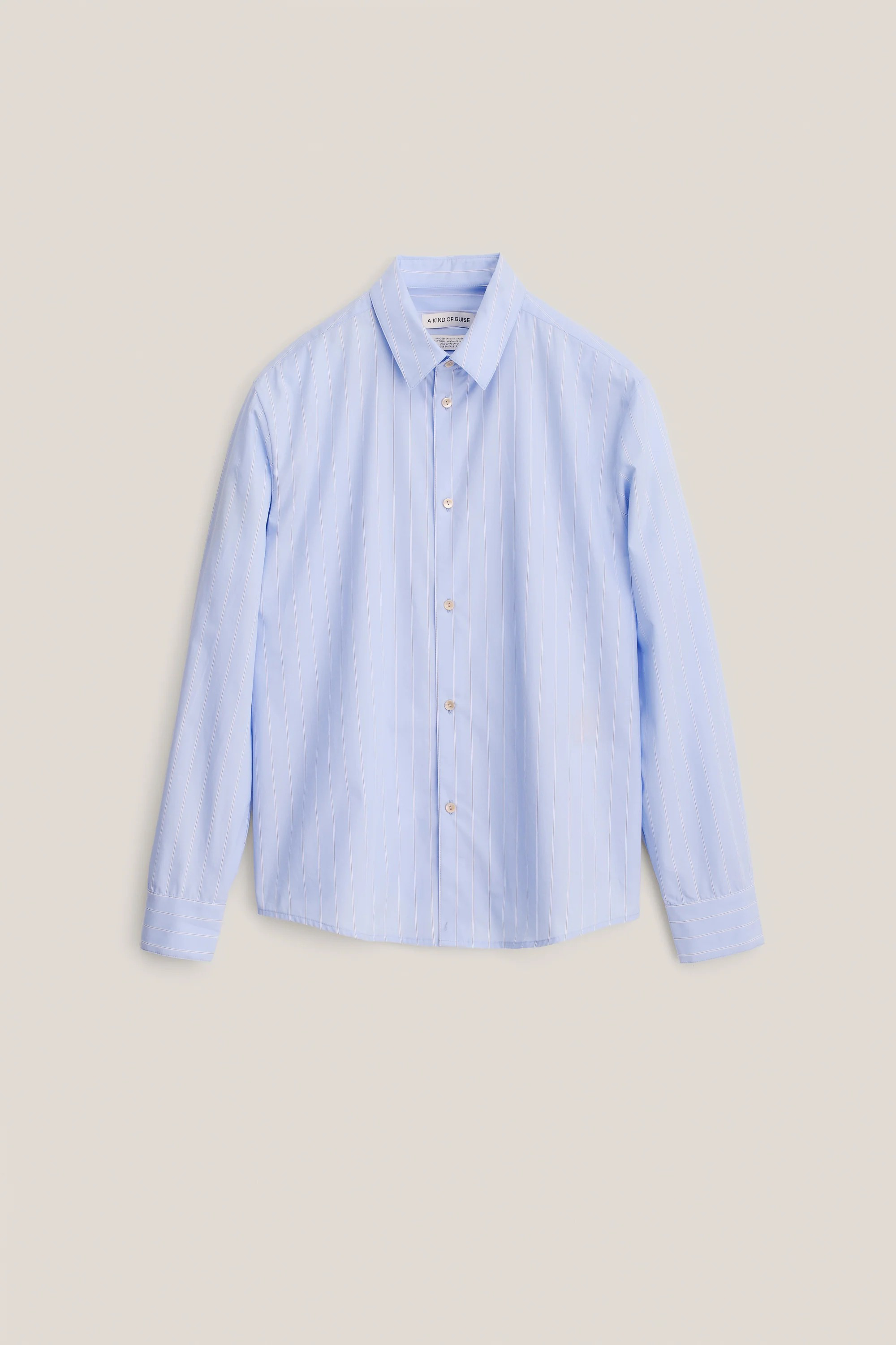 Fulvio Shirt Bold Blue Stripe_4