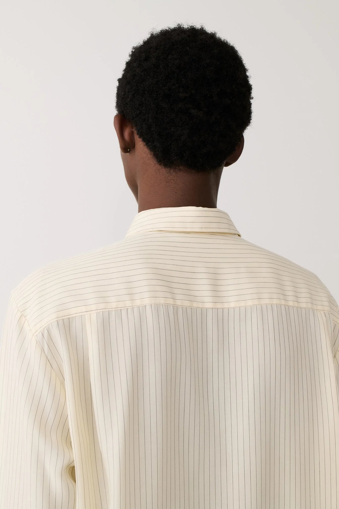 Fulvio Shirt Cream Black Pinstripe_4