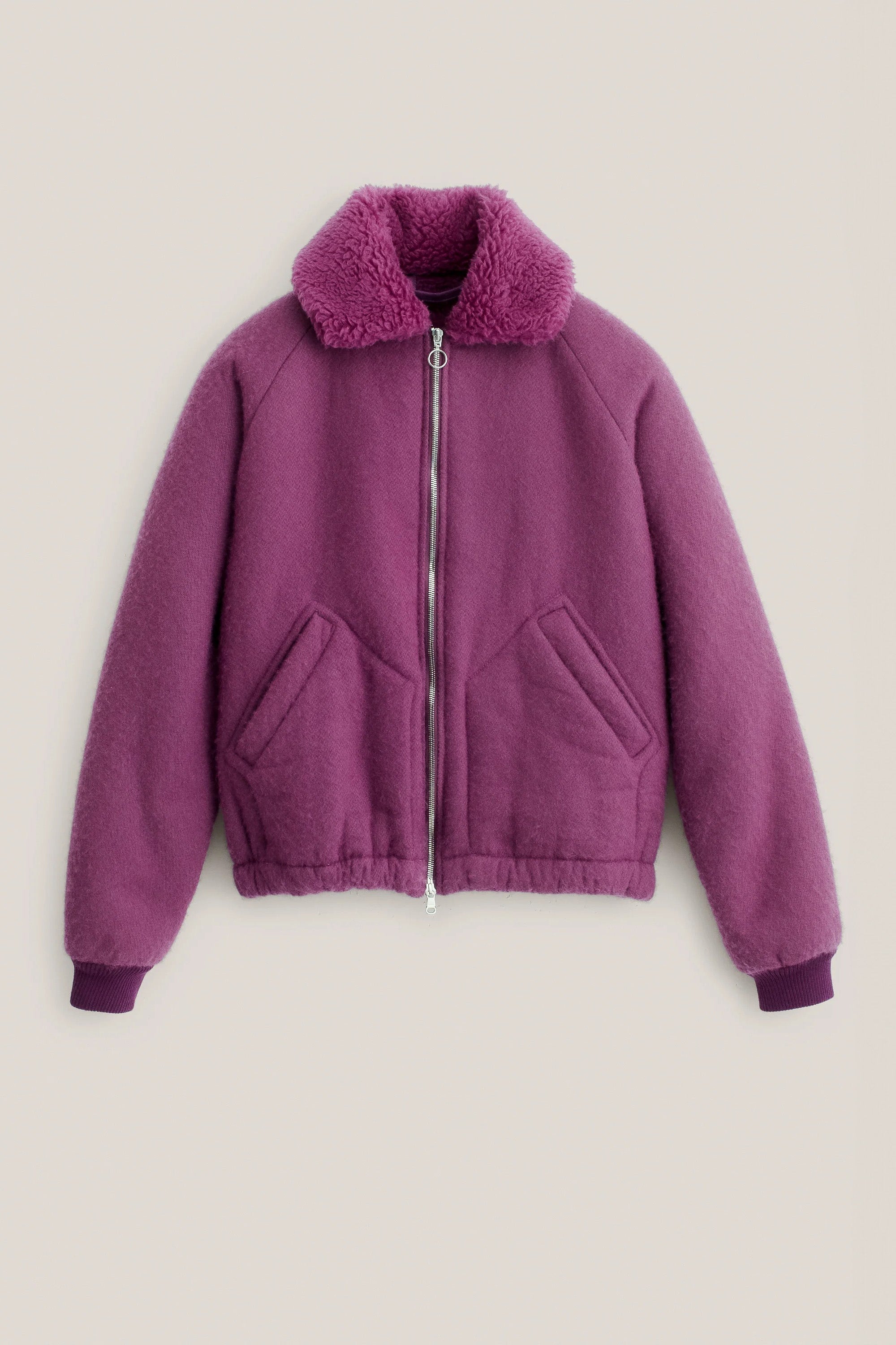 Gobi Bear Bomber Pilous Berry_4