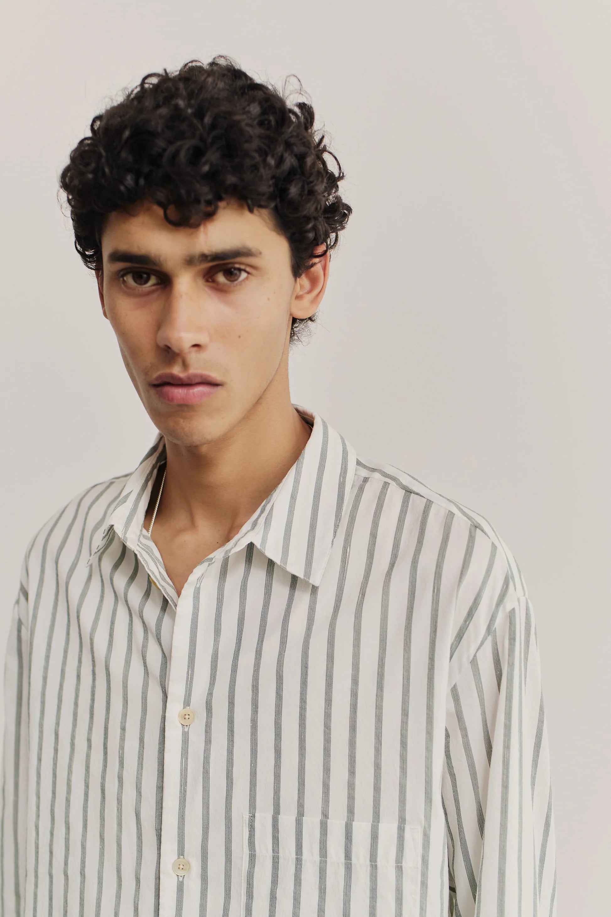 Gusto Shirt Aloe Stripe_5