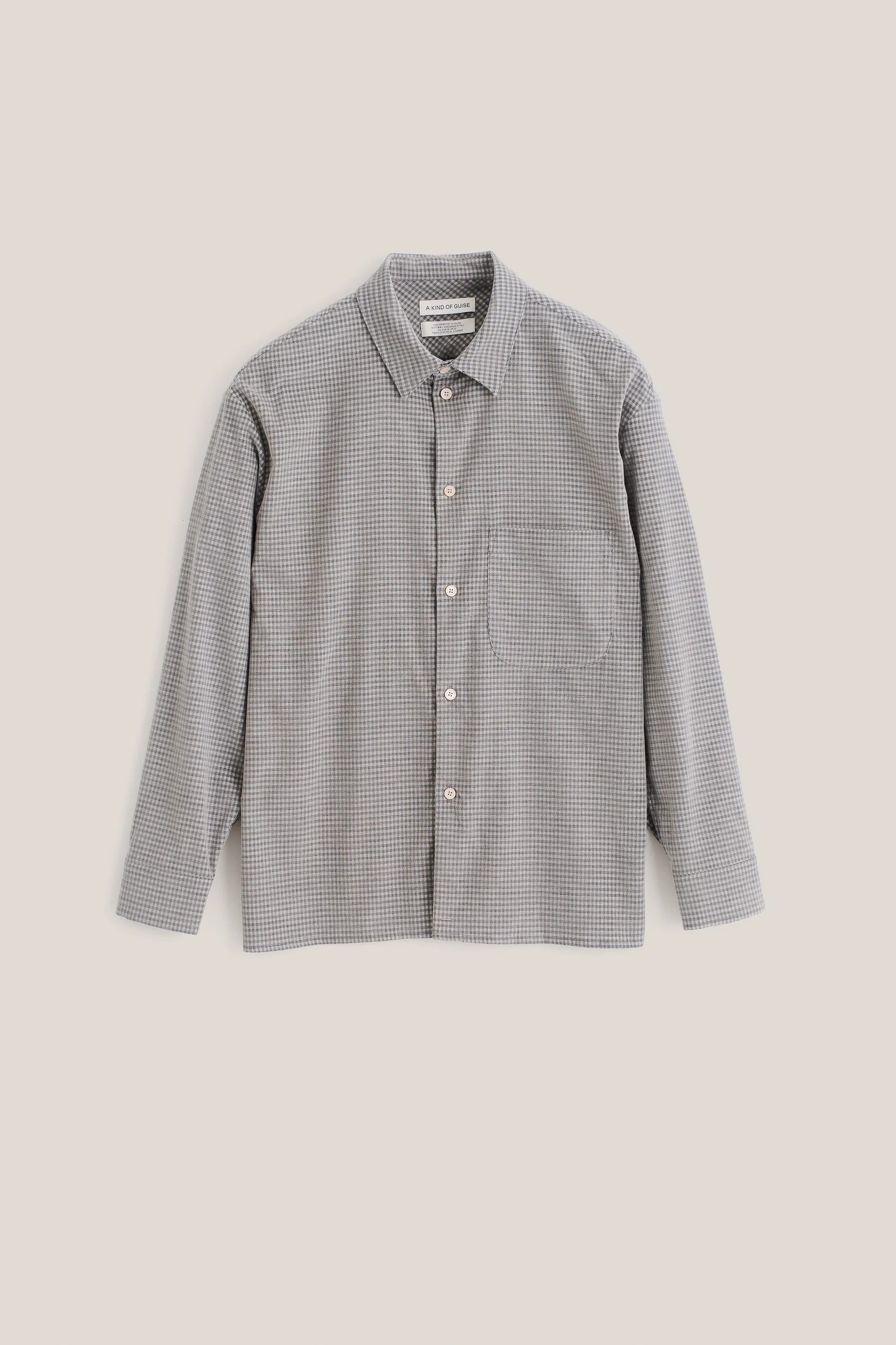 Gusto Shirt Checkered Fine Corduroy_5