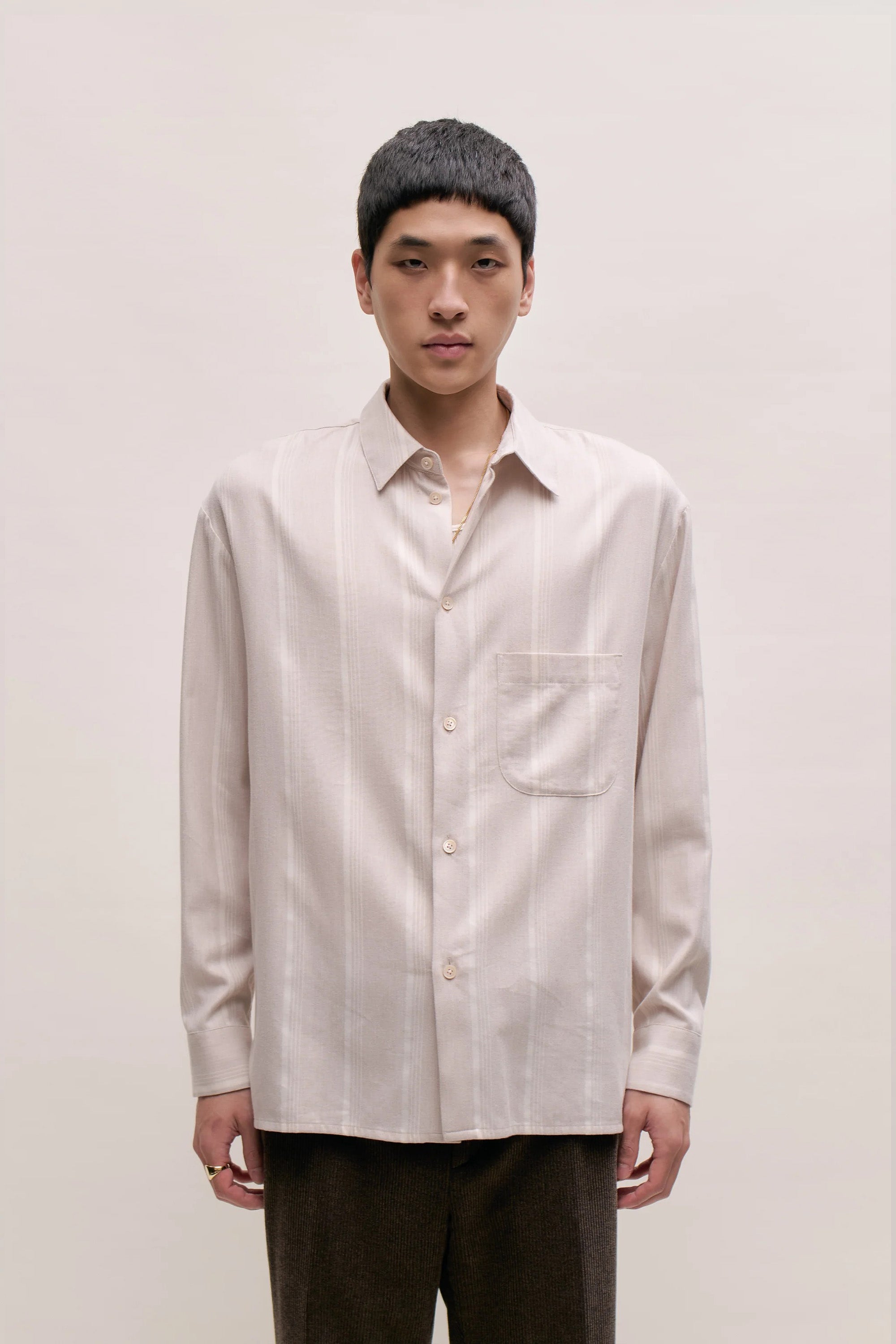 Gusto Shirt Pastell Stripe Flannel