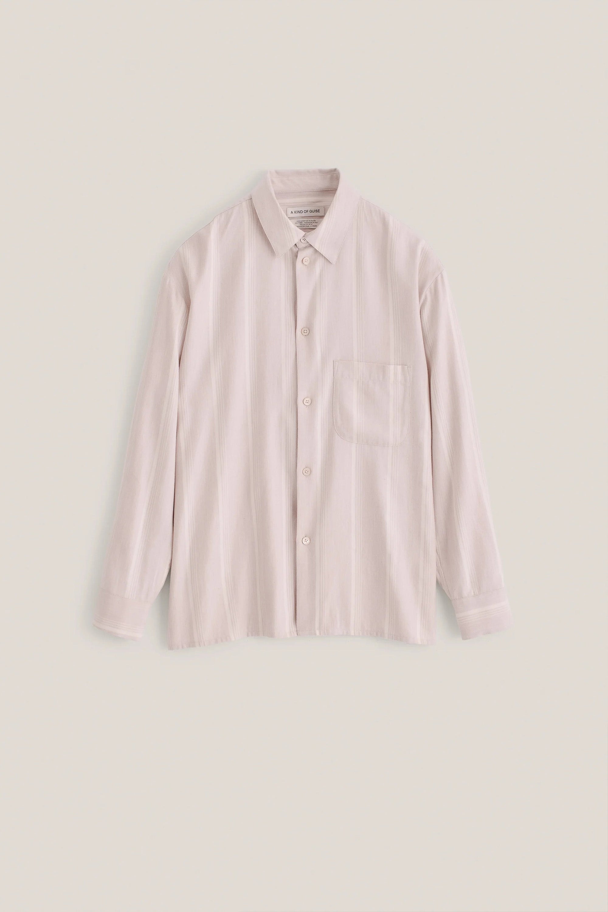 Gusto Shirt Pastell Stripe Flannel_5