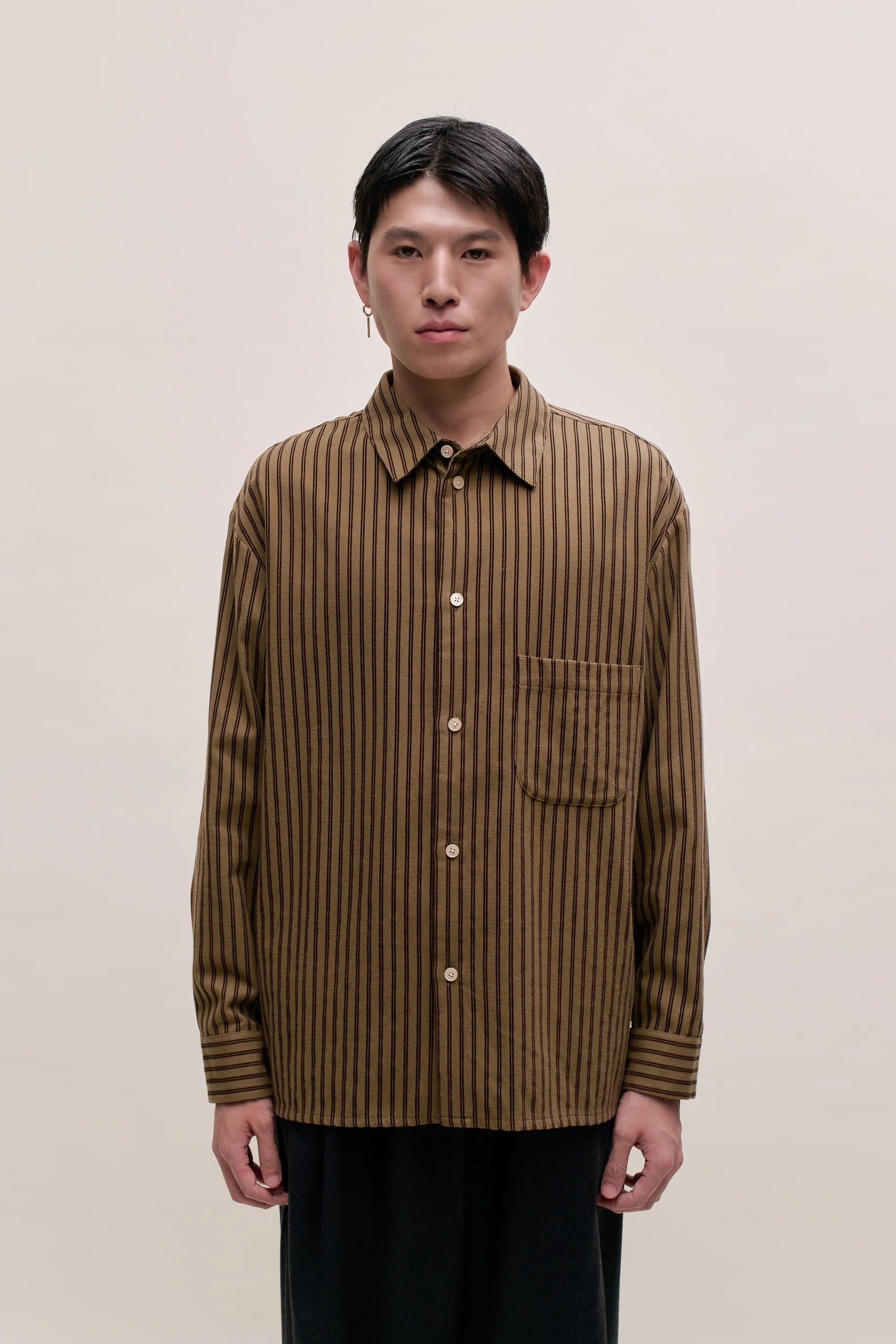 Gusto Shirt Reindeer Stripe