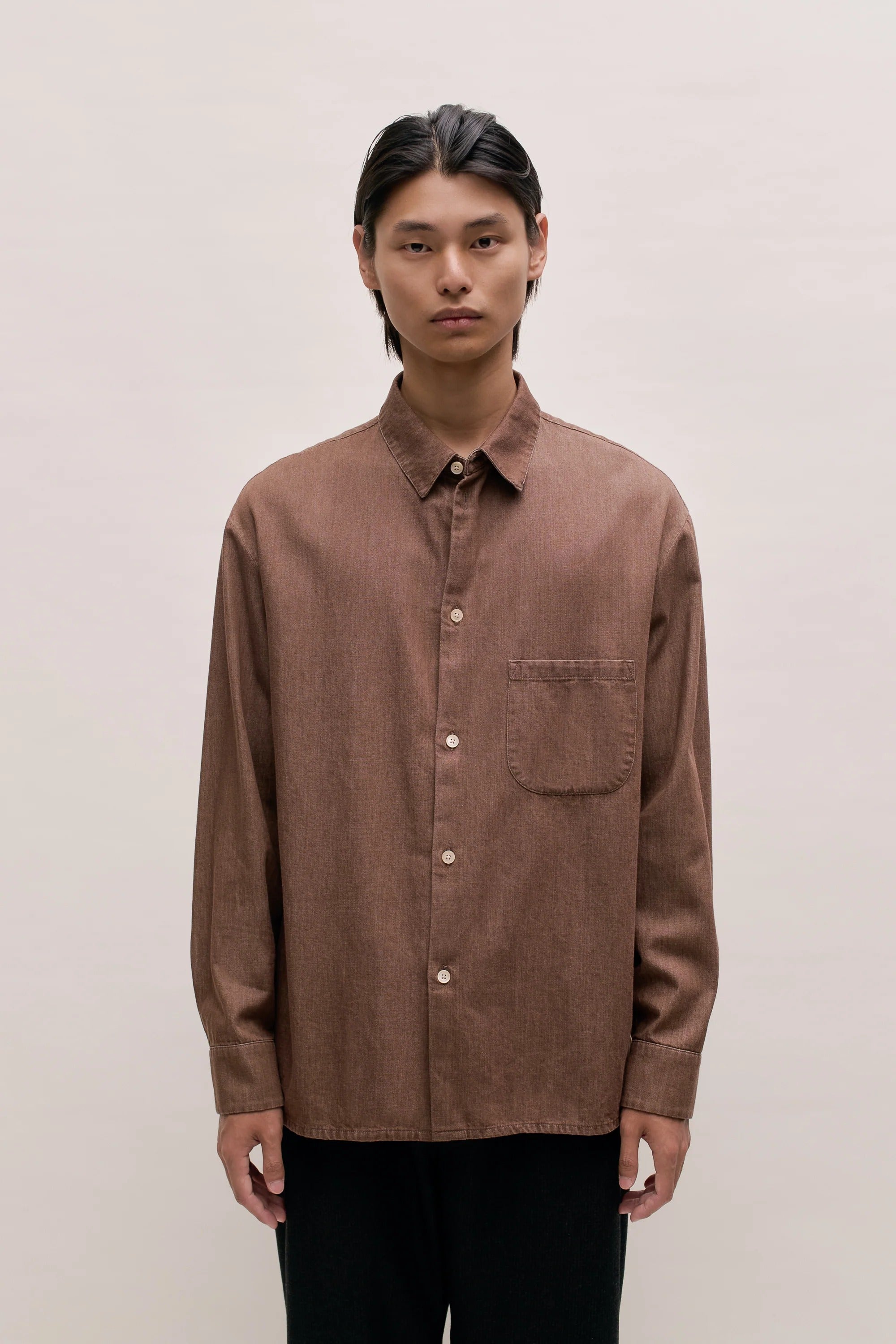 Gusto Shirt Sepia Denim