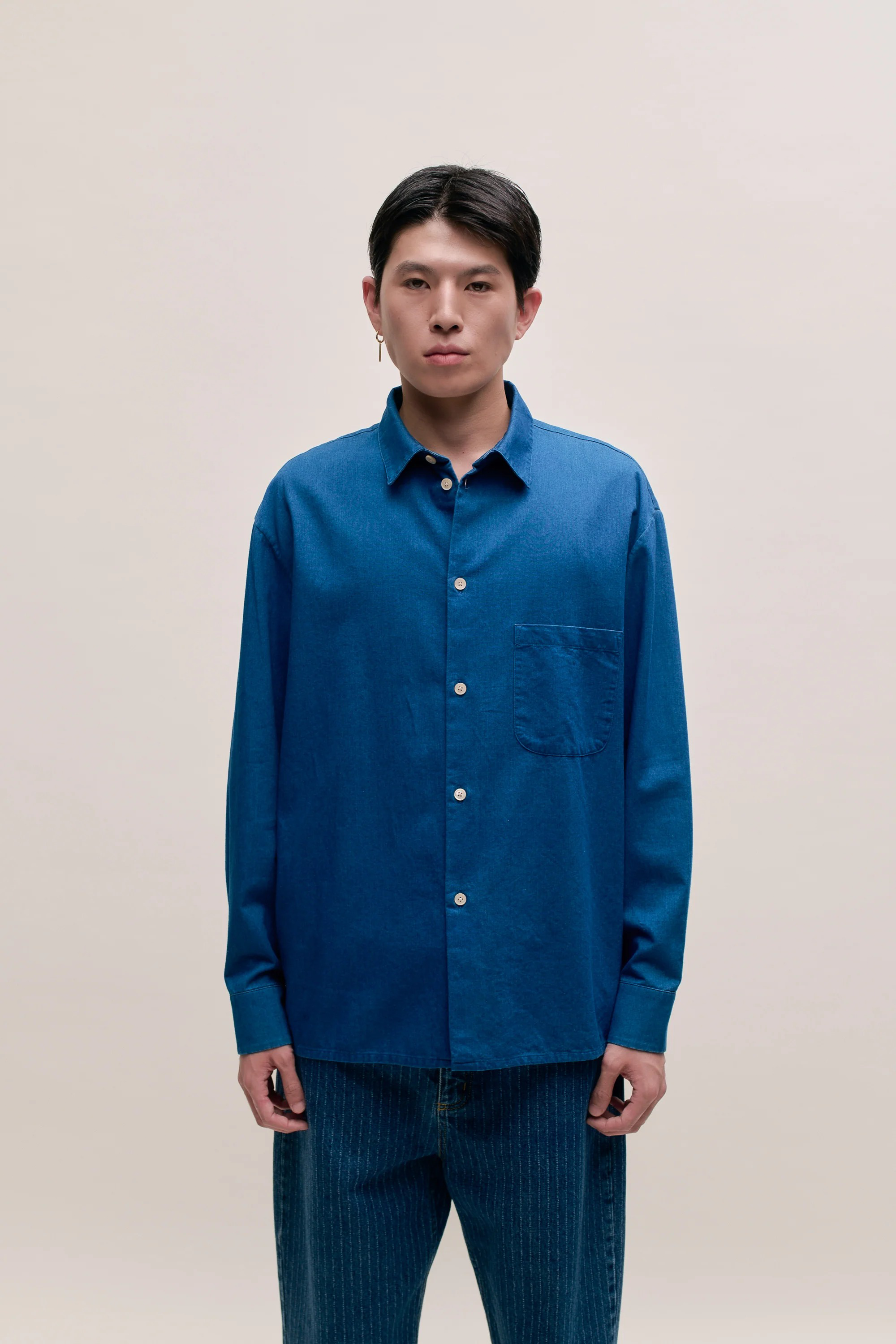Gusto Shirt Soft Indigo