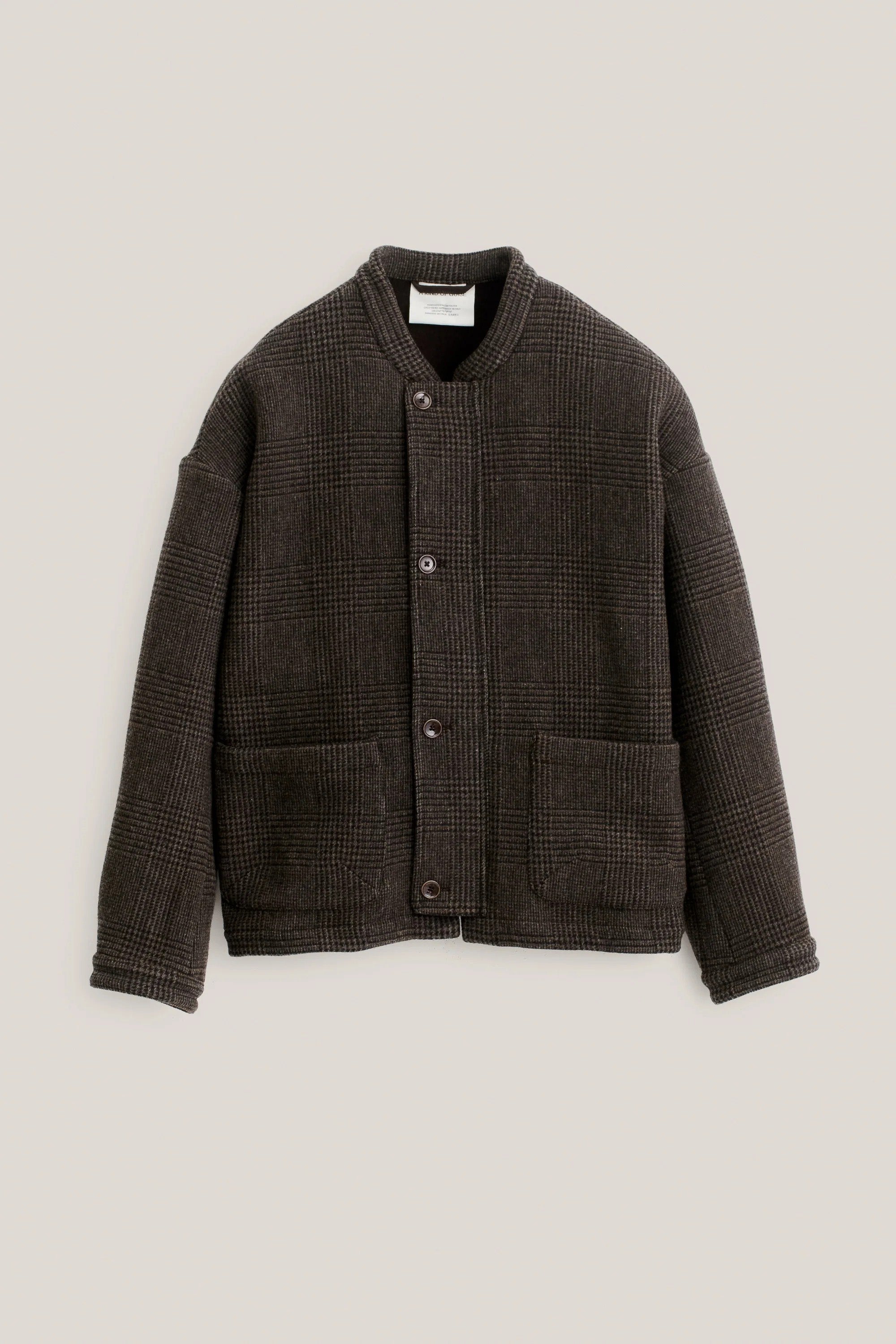 Jaspal Jacket Brown Checked Doubleface_5