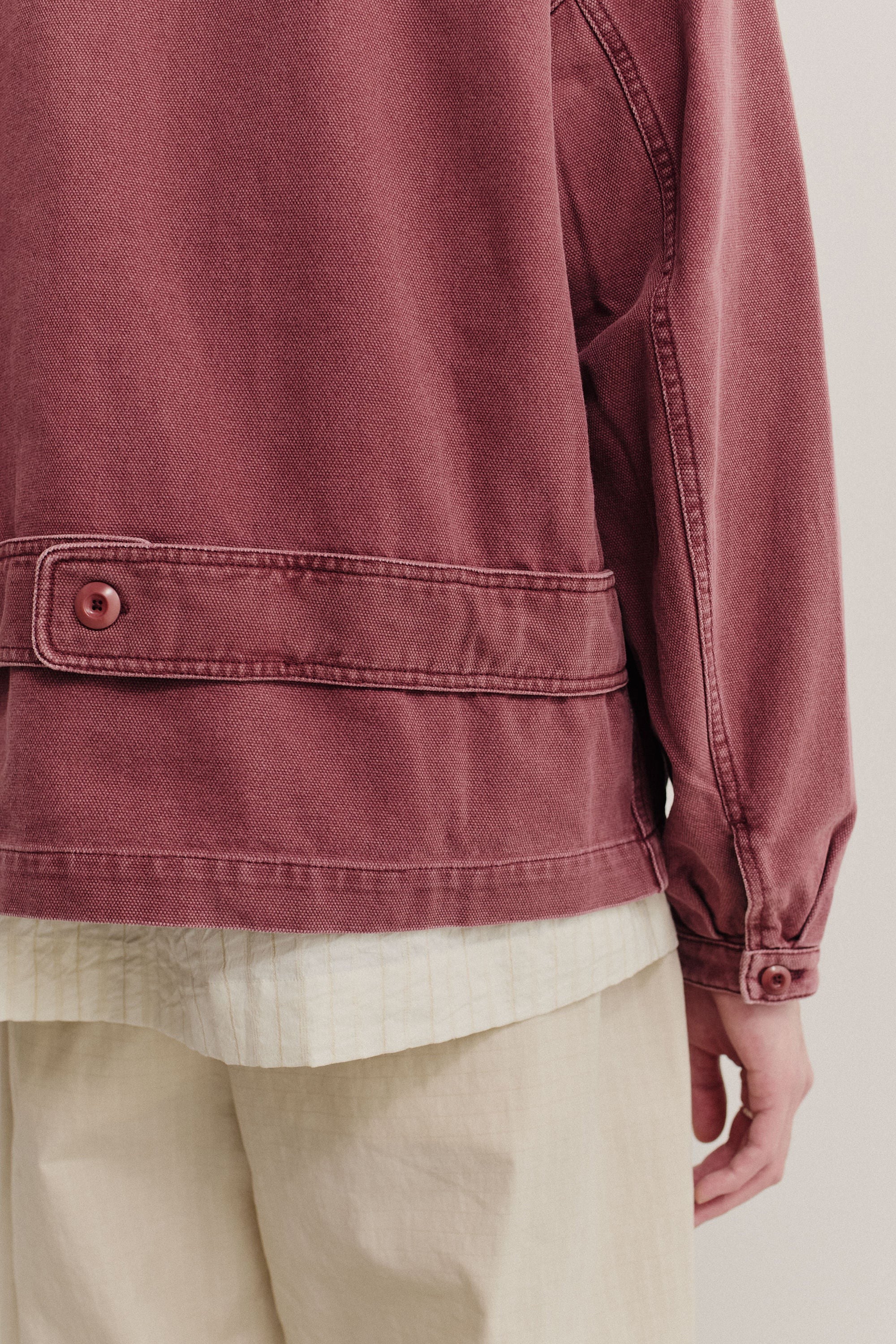 Jaspal Jacket Dried Berry Denim_4