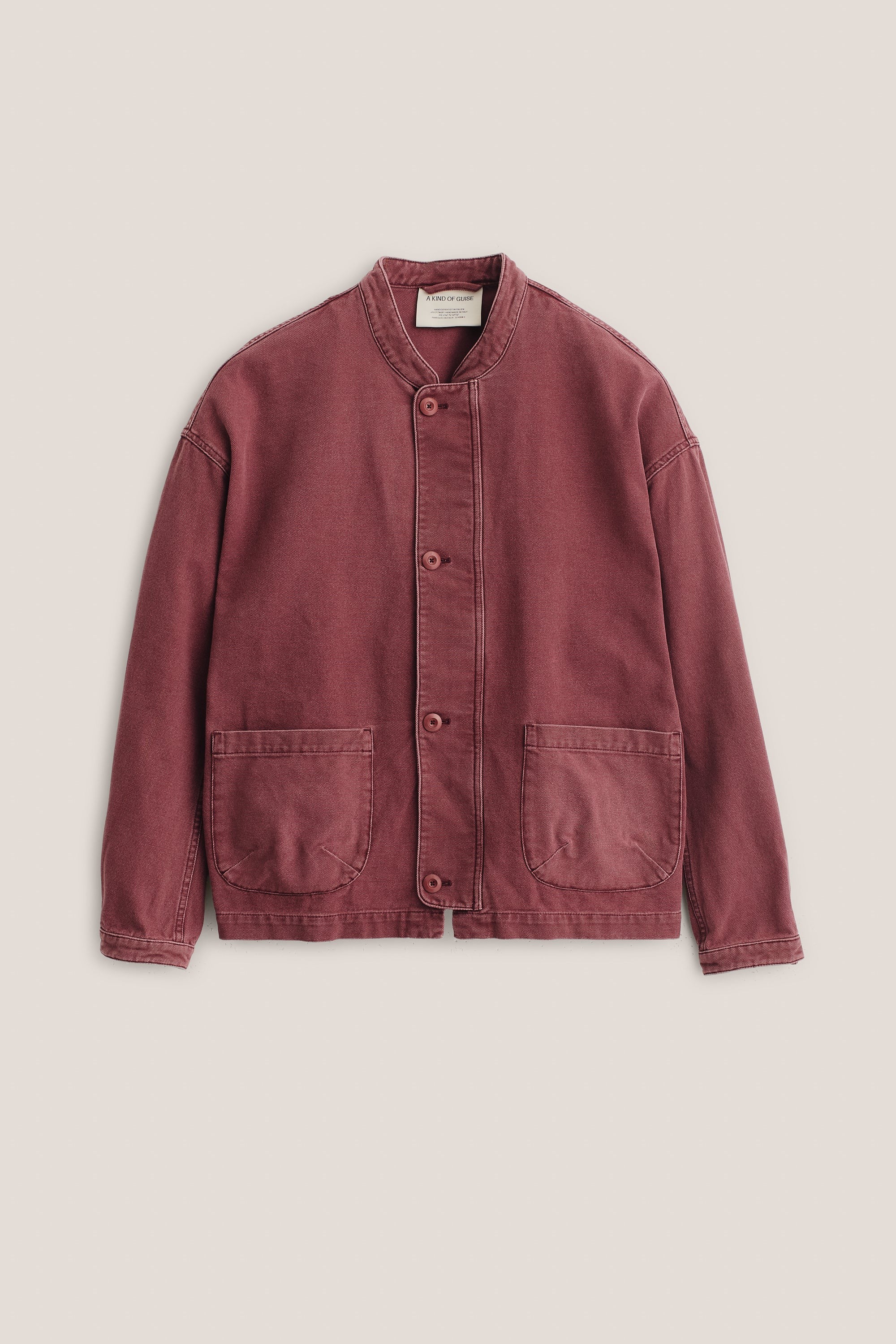 Jaspal Jacket Dried Berry Denim_5