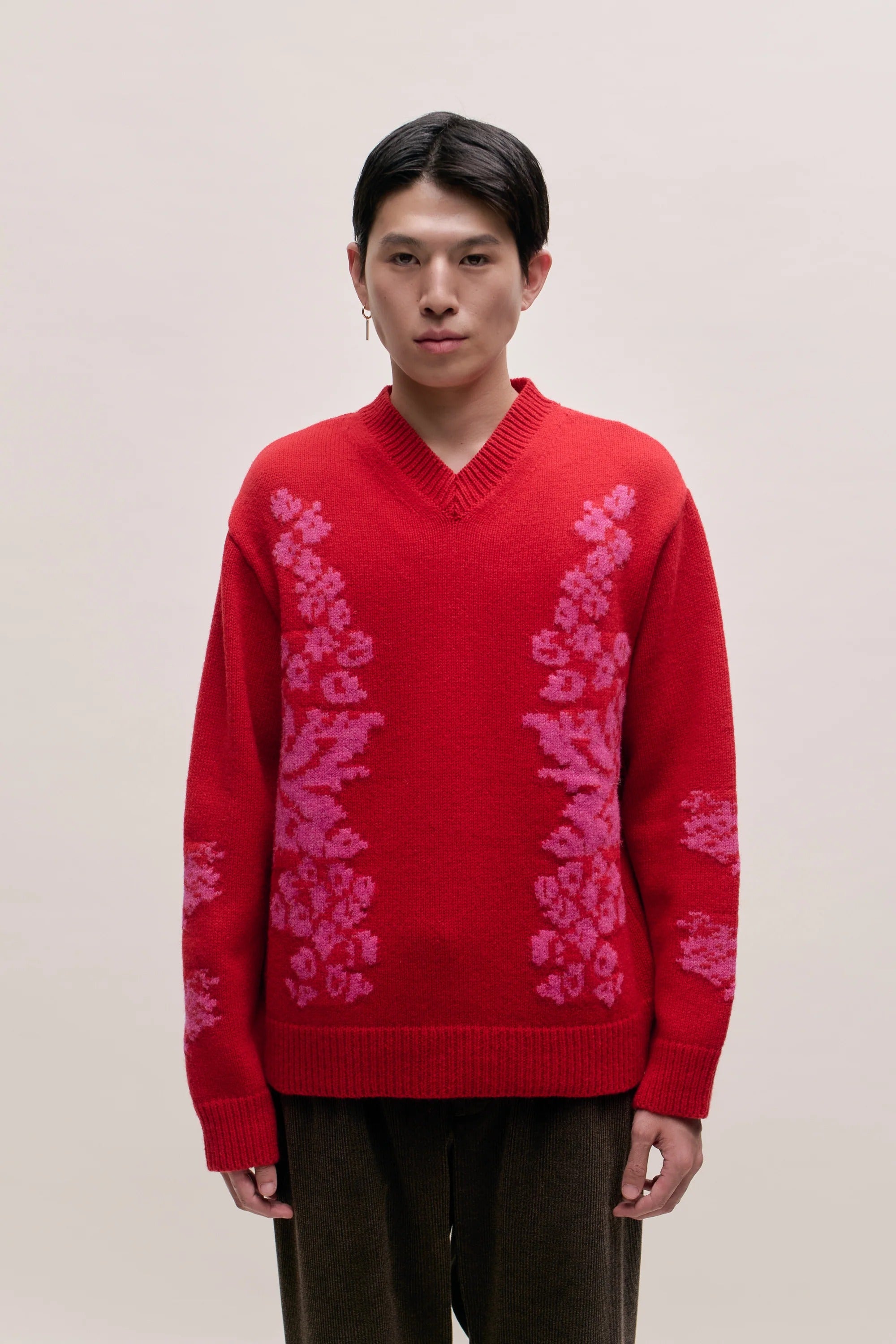 Khivs Pullover Peony/ Red