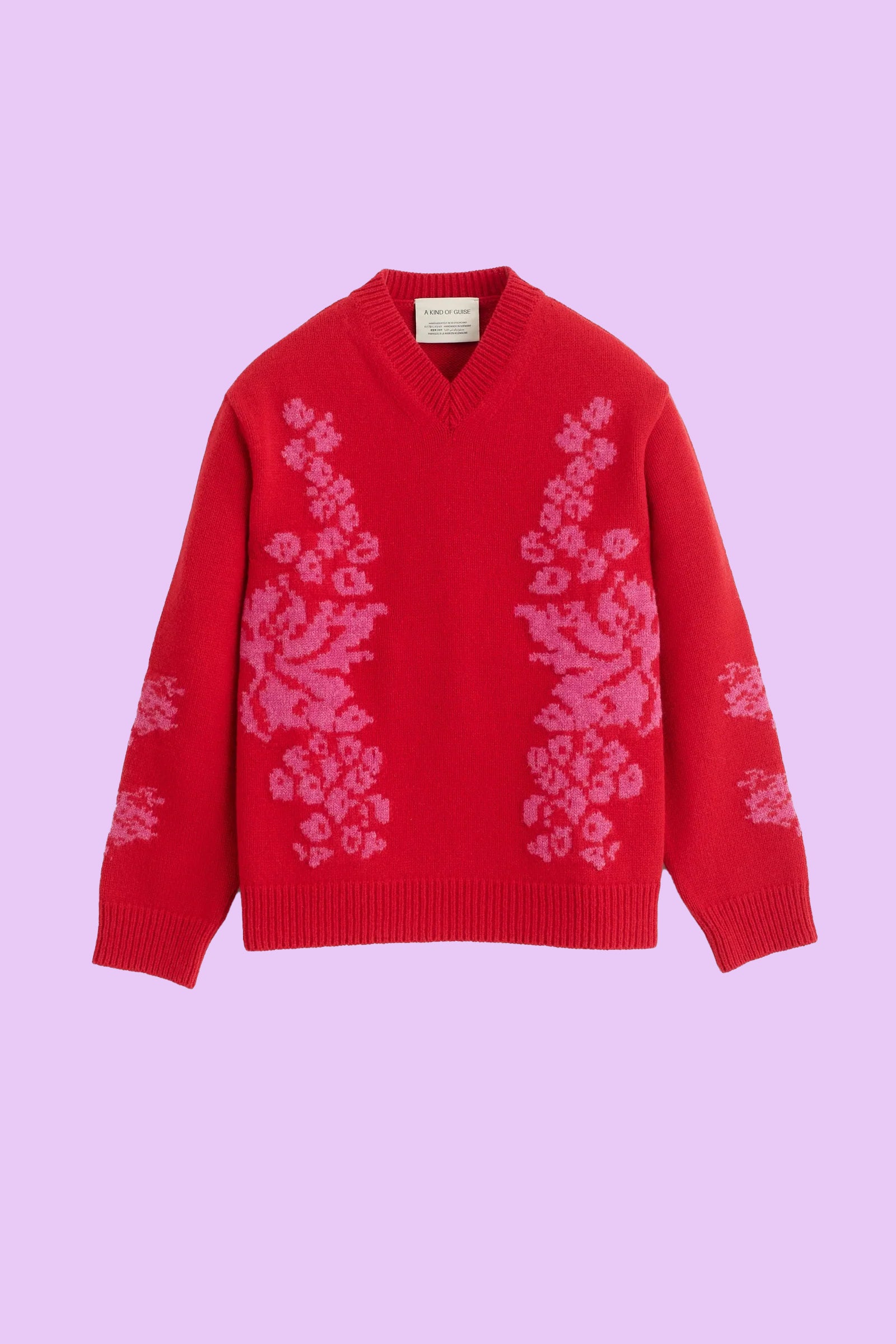 Khivs Pullover Peony/ Red