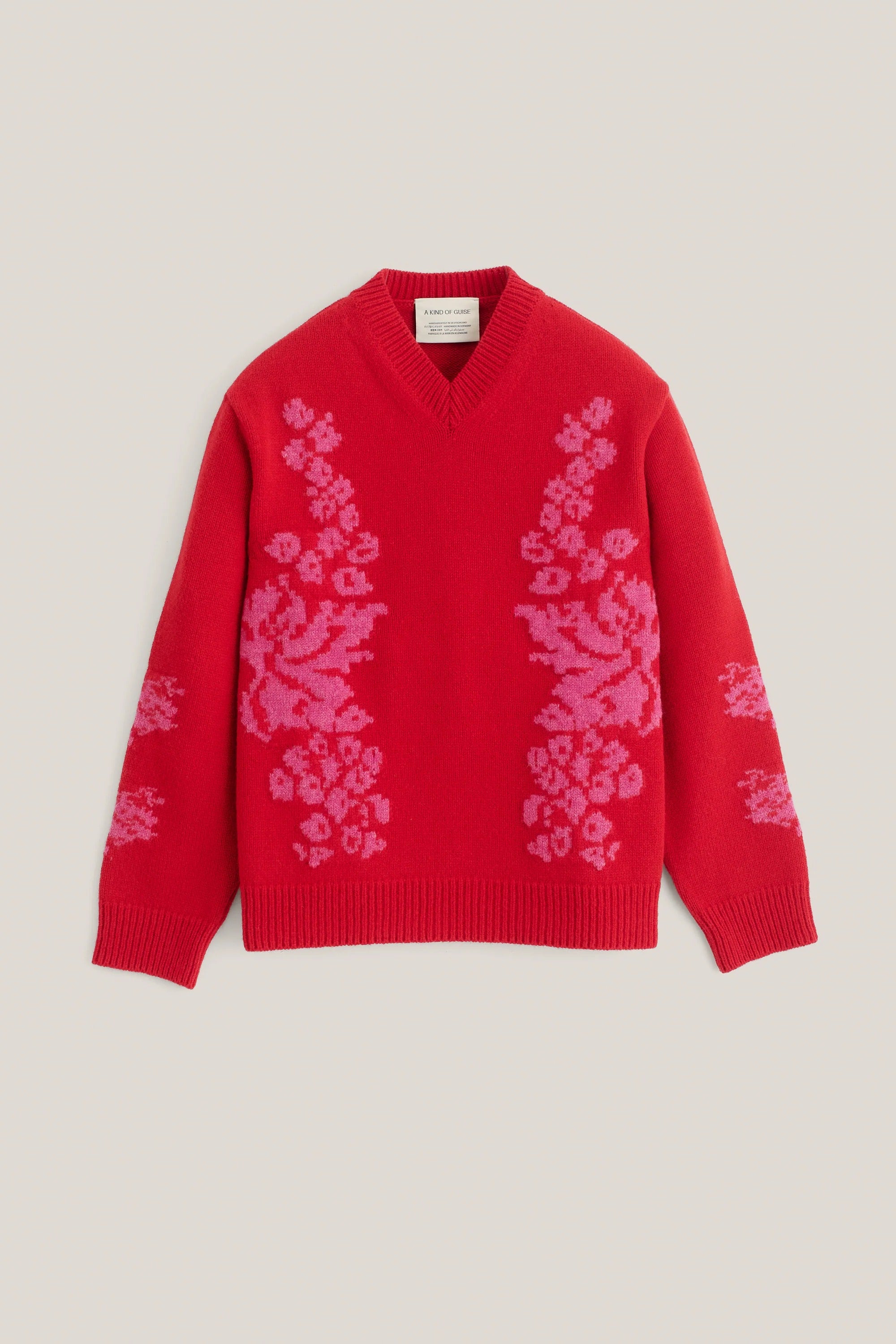 Khivs Pullover Peony/ Red_4