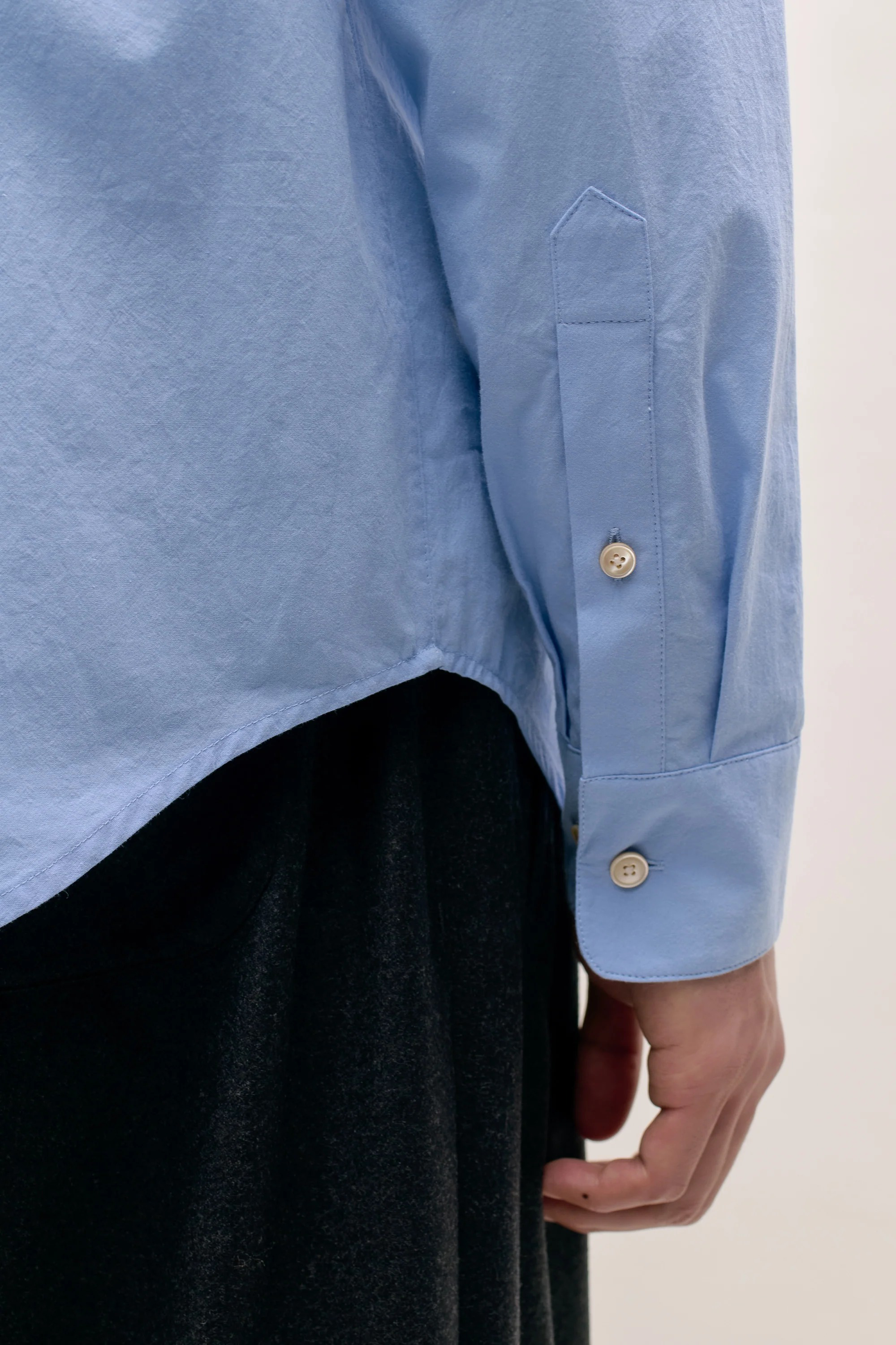 Mani Button Down Shirt Delphinum Blue