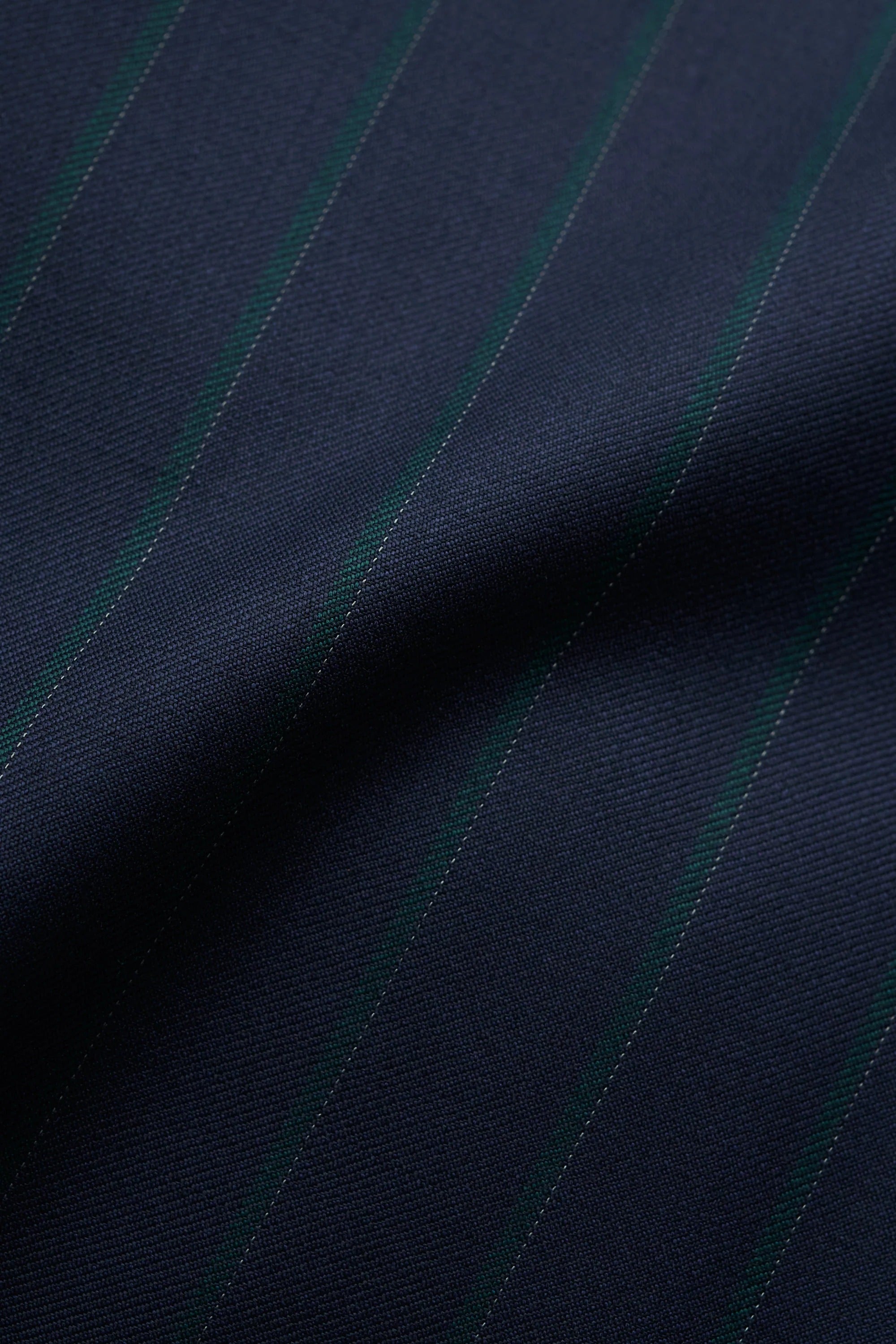 Matara Overshirt Navy Double Pinstripe_4