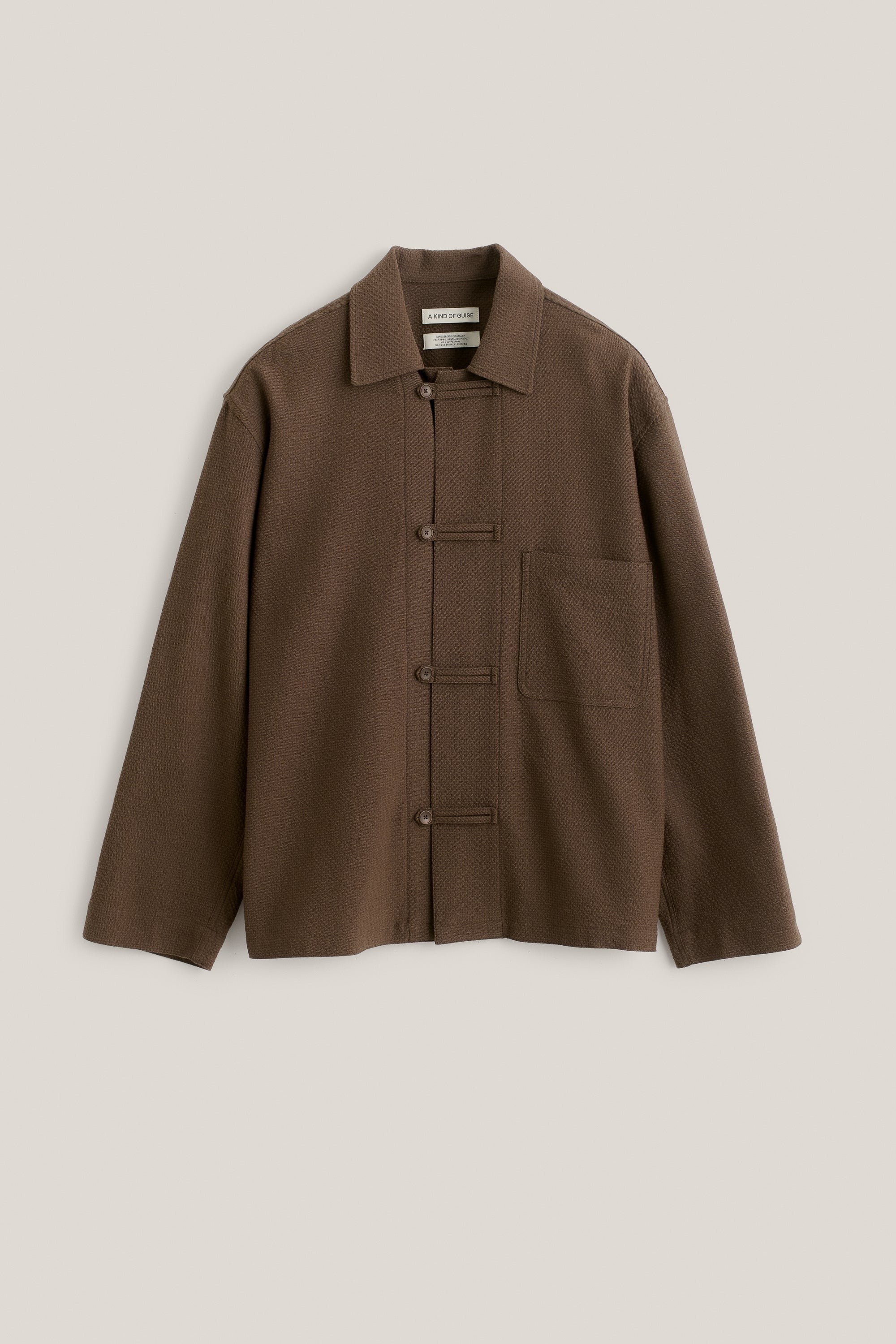 Matara Overshirt Structured Hazel_5