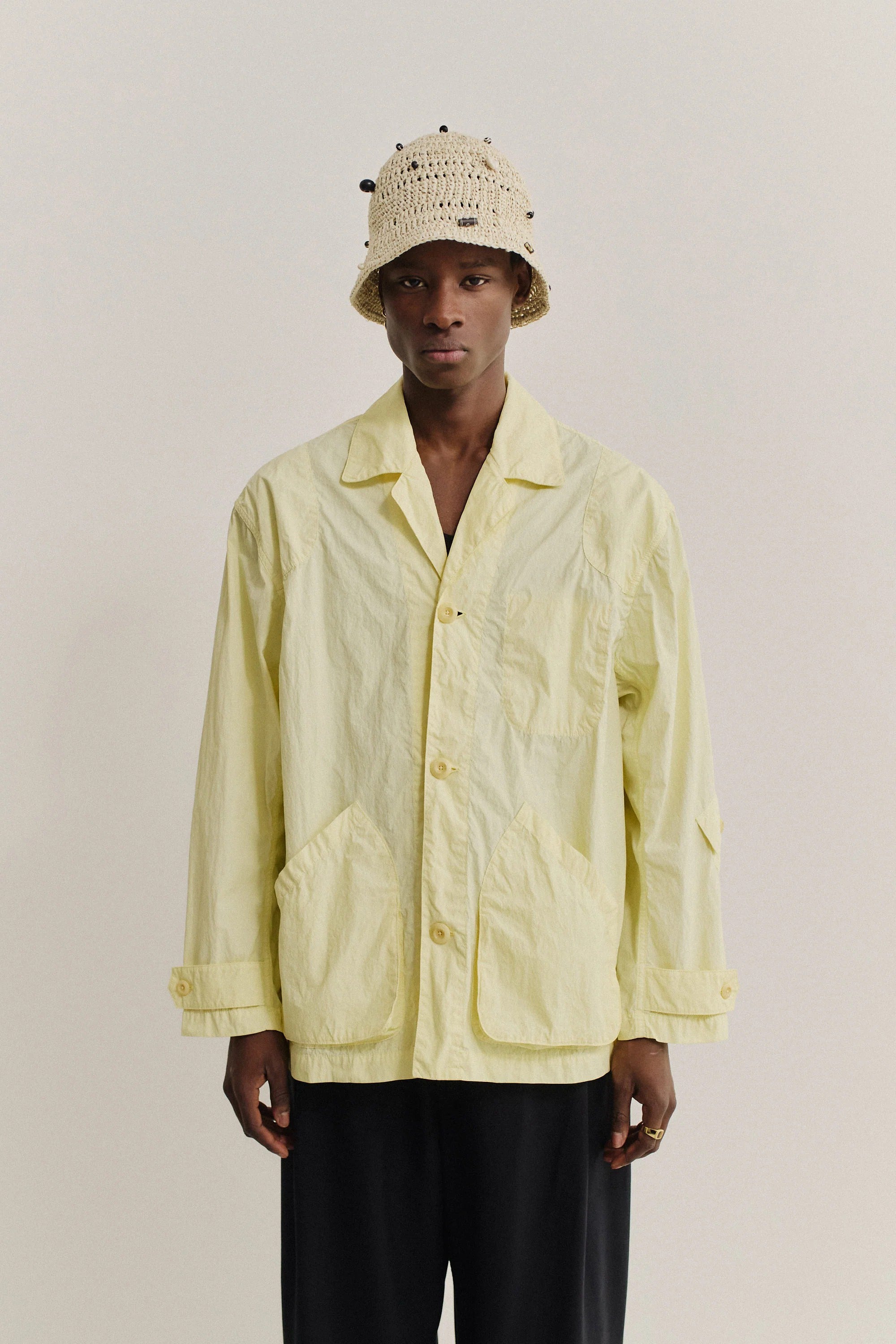 Matoke Jacket Washed Lemon