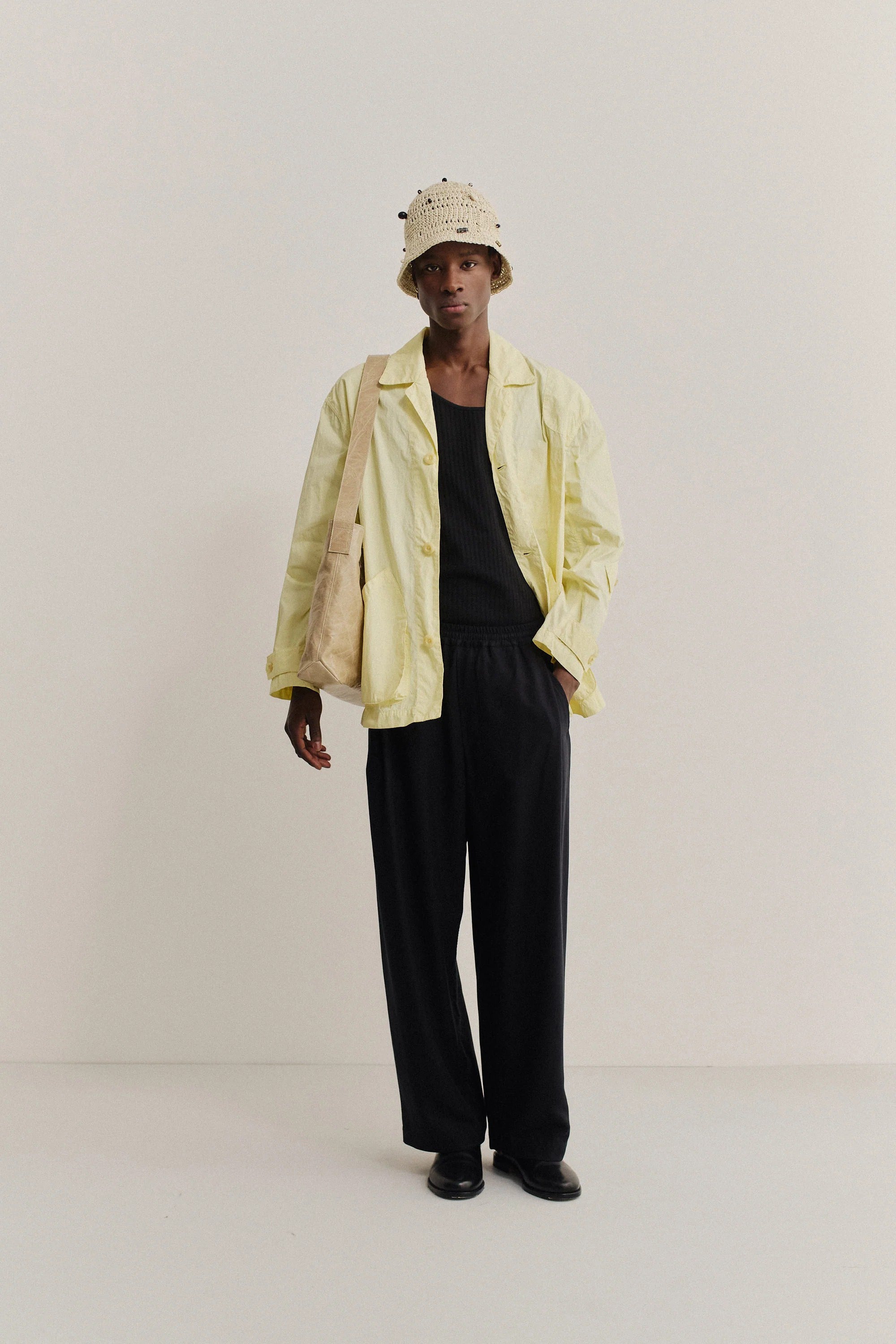 Matoke Jacket Washed Lemon