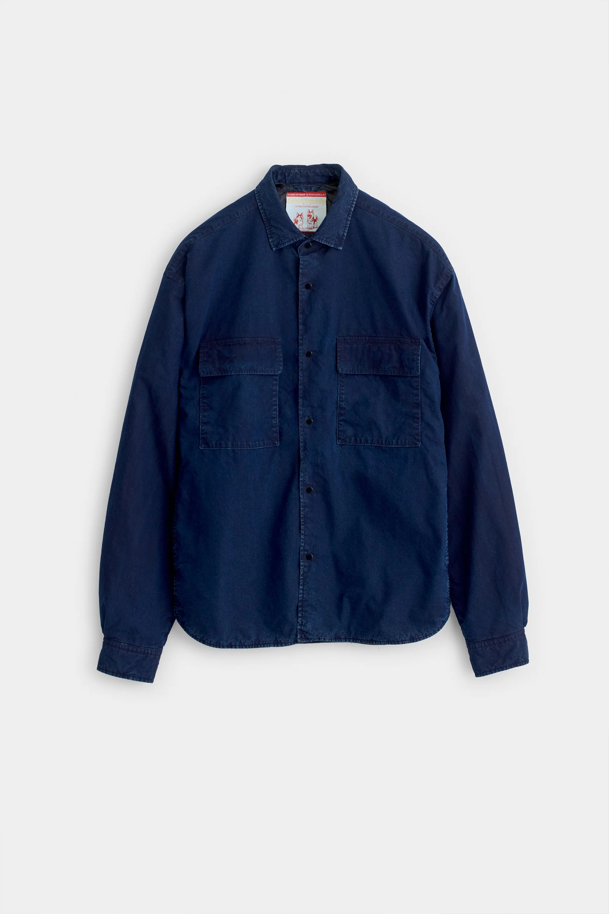 X Nanamica Insulation Shirt Indigo_6