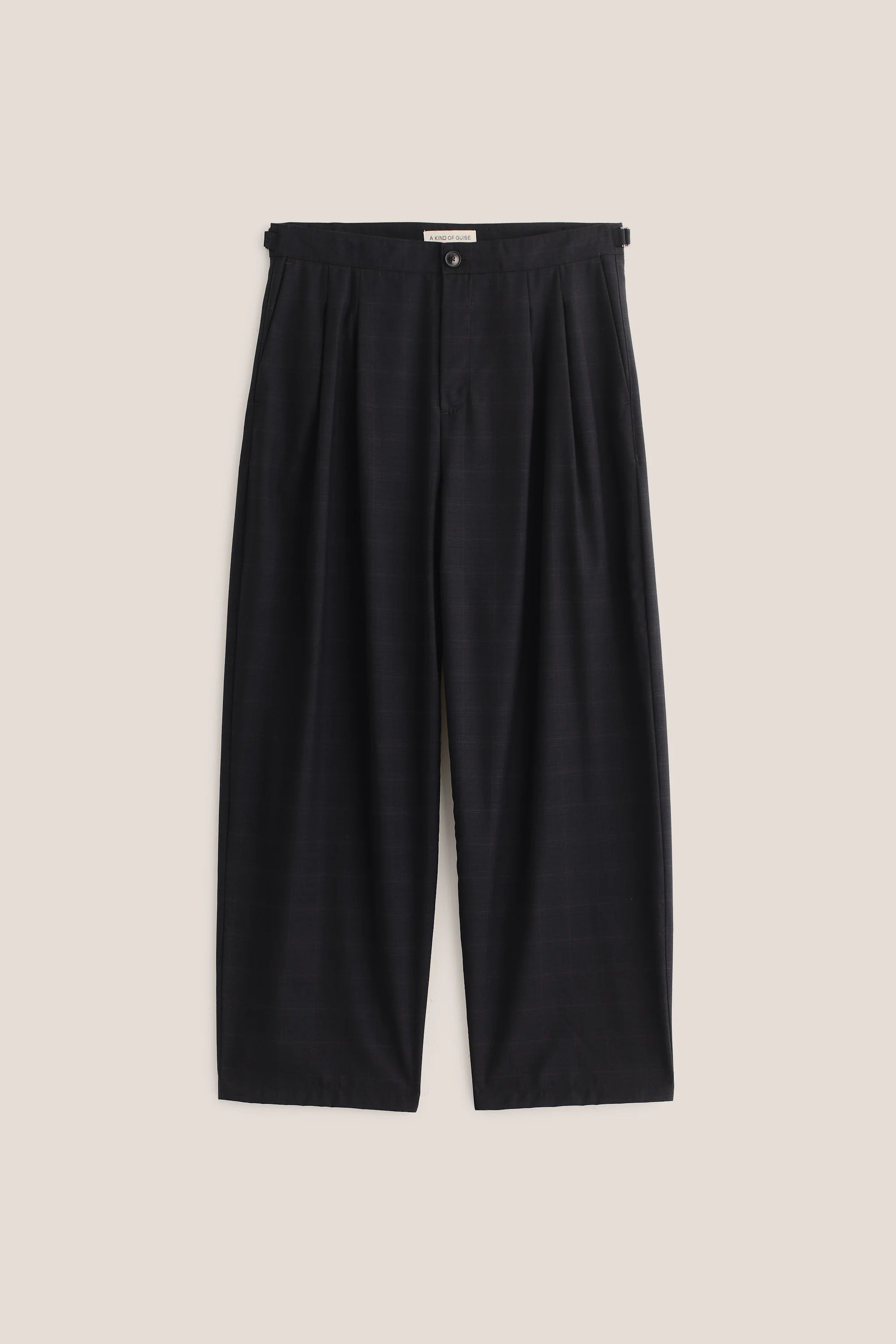 Piero Pants Checkered Black_5