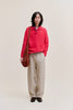 SPORTIVO STORE_Pirro Knit Polo Frizzy Dragon Fruit