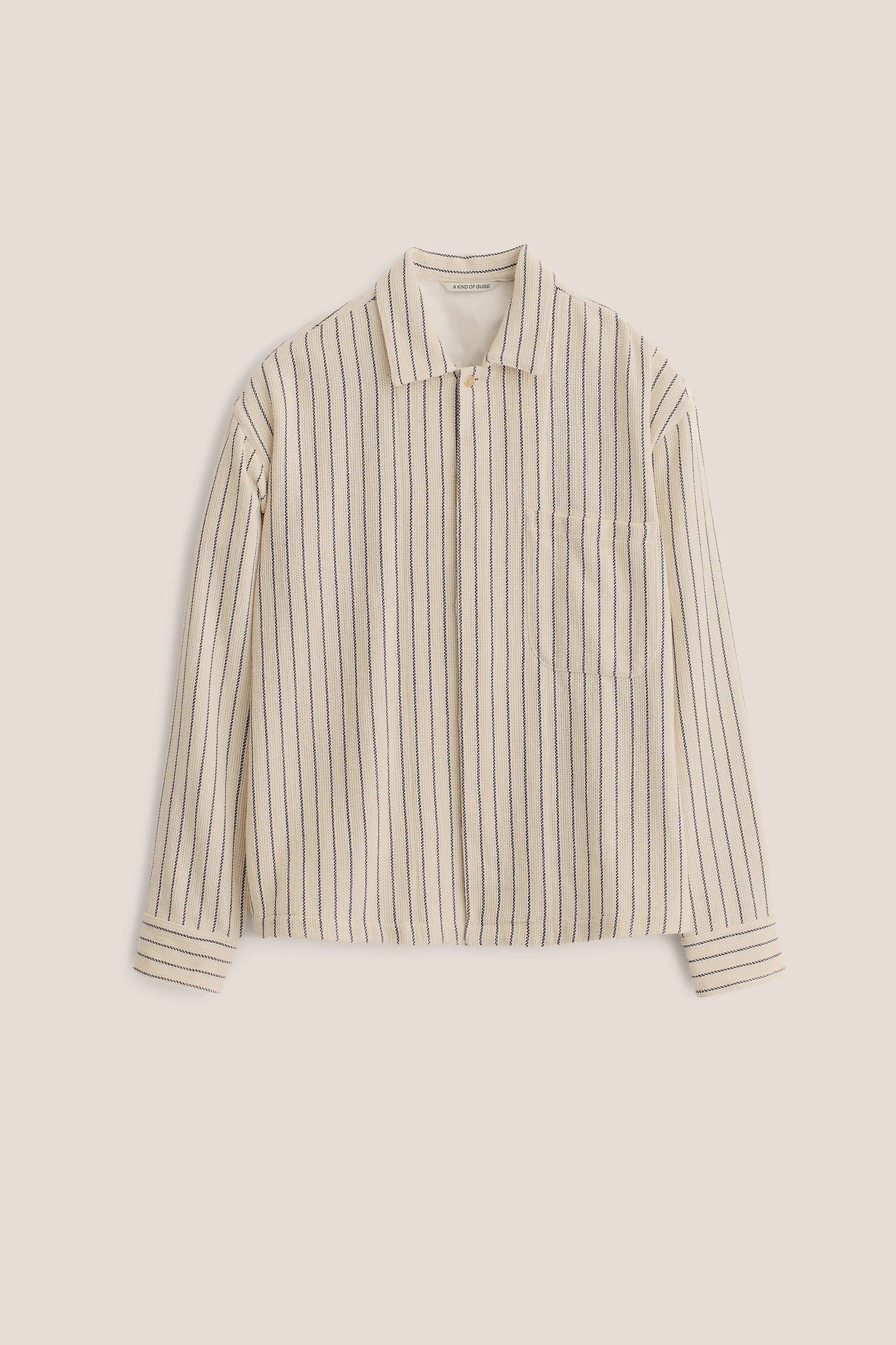 Rumba Shirt Blue Panama Stripe_6